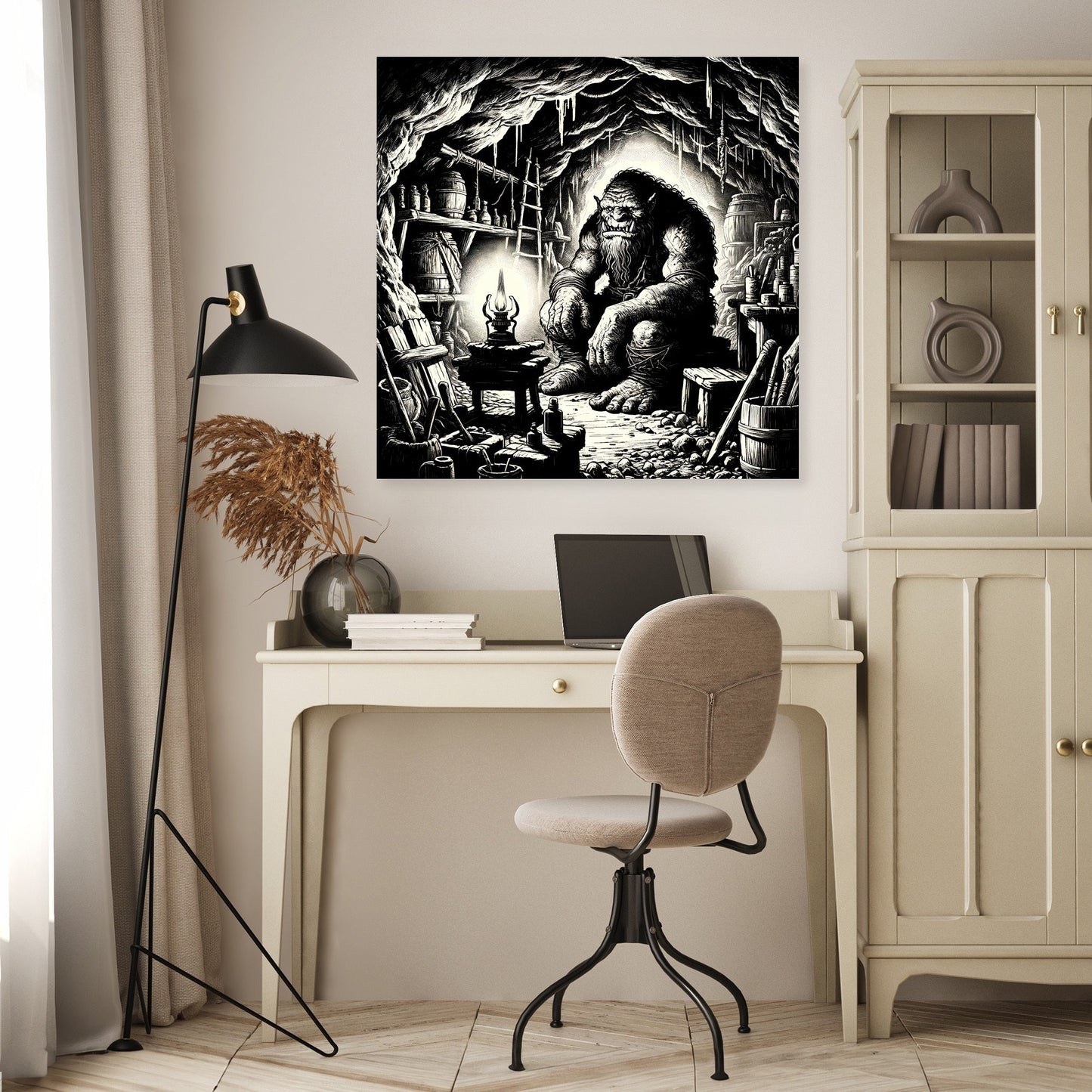 Cave of the Ogre Canvas
