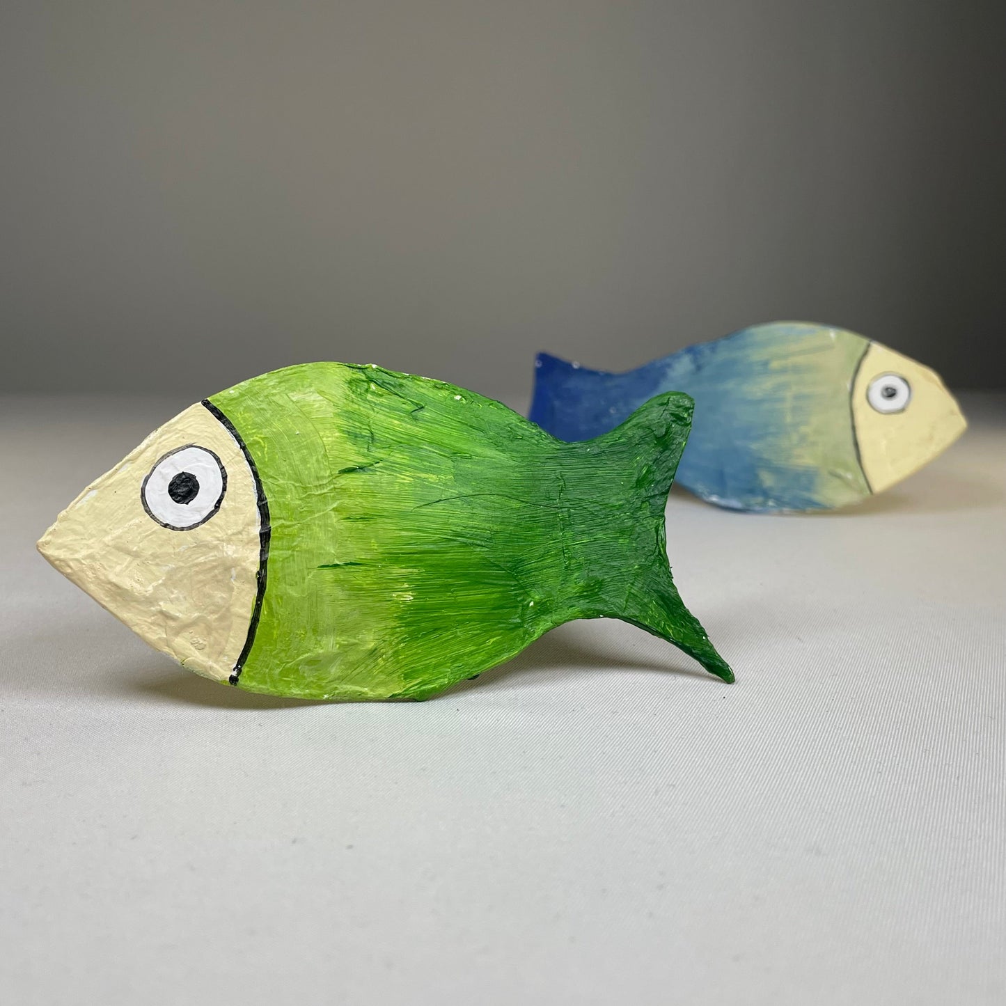 Colourful Fish Bauble - Handmade Ornament by Curious Rabbit ®