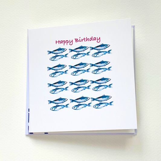 Happy Birthday Cards - Fish