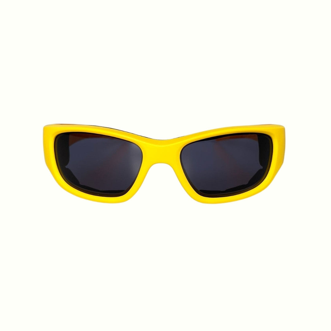 Yellow Orange Kids Sunglasses | Signature Lens | Snug Fit | 6-12 Years