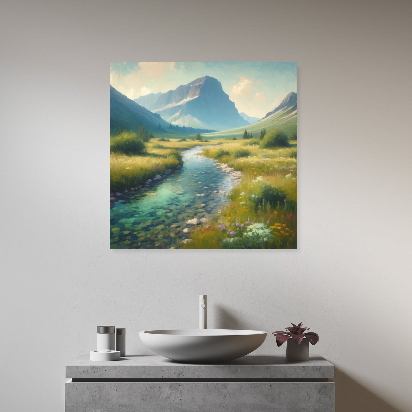 Mountain Meadow Canvas