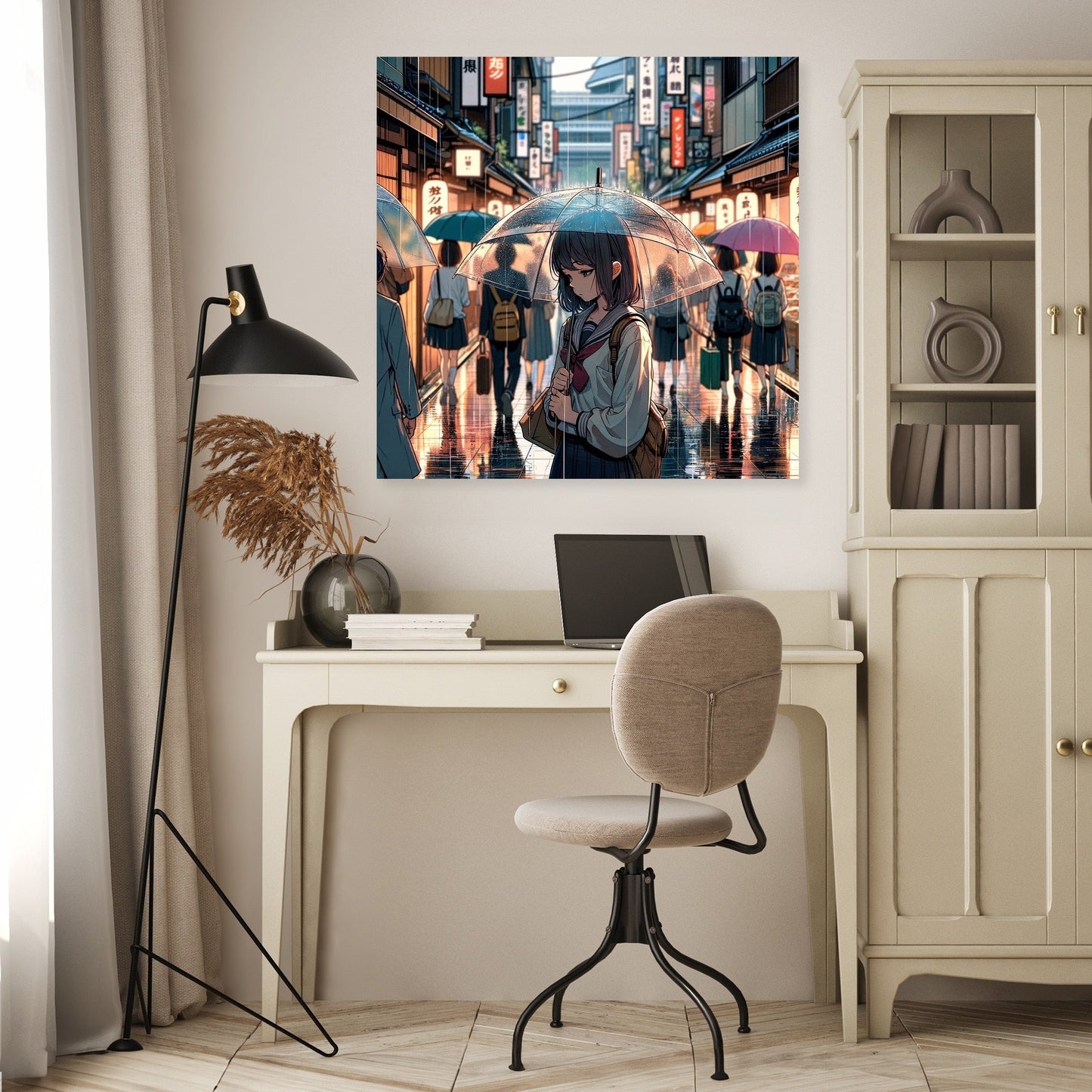 Rainy Day Reflections Canvas