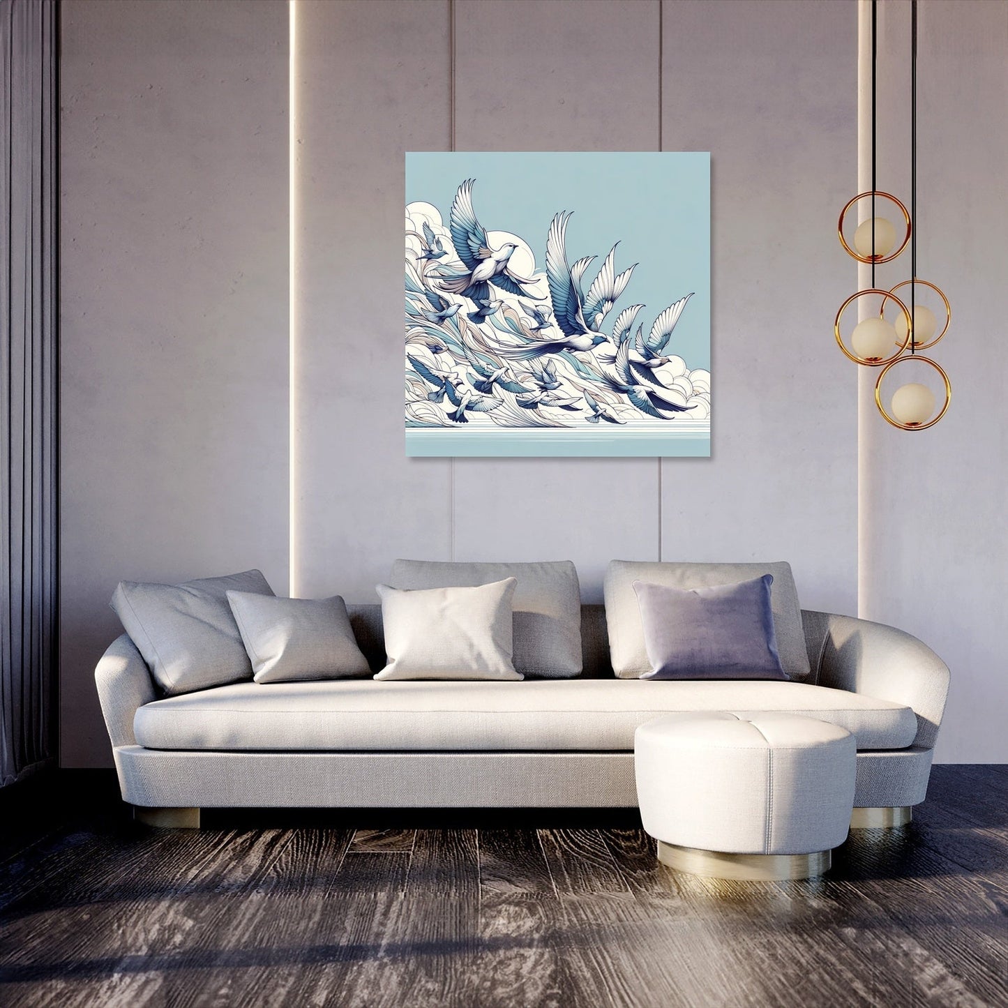 Avian Elegance Canvas