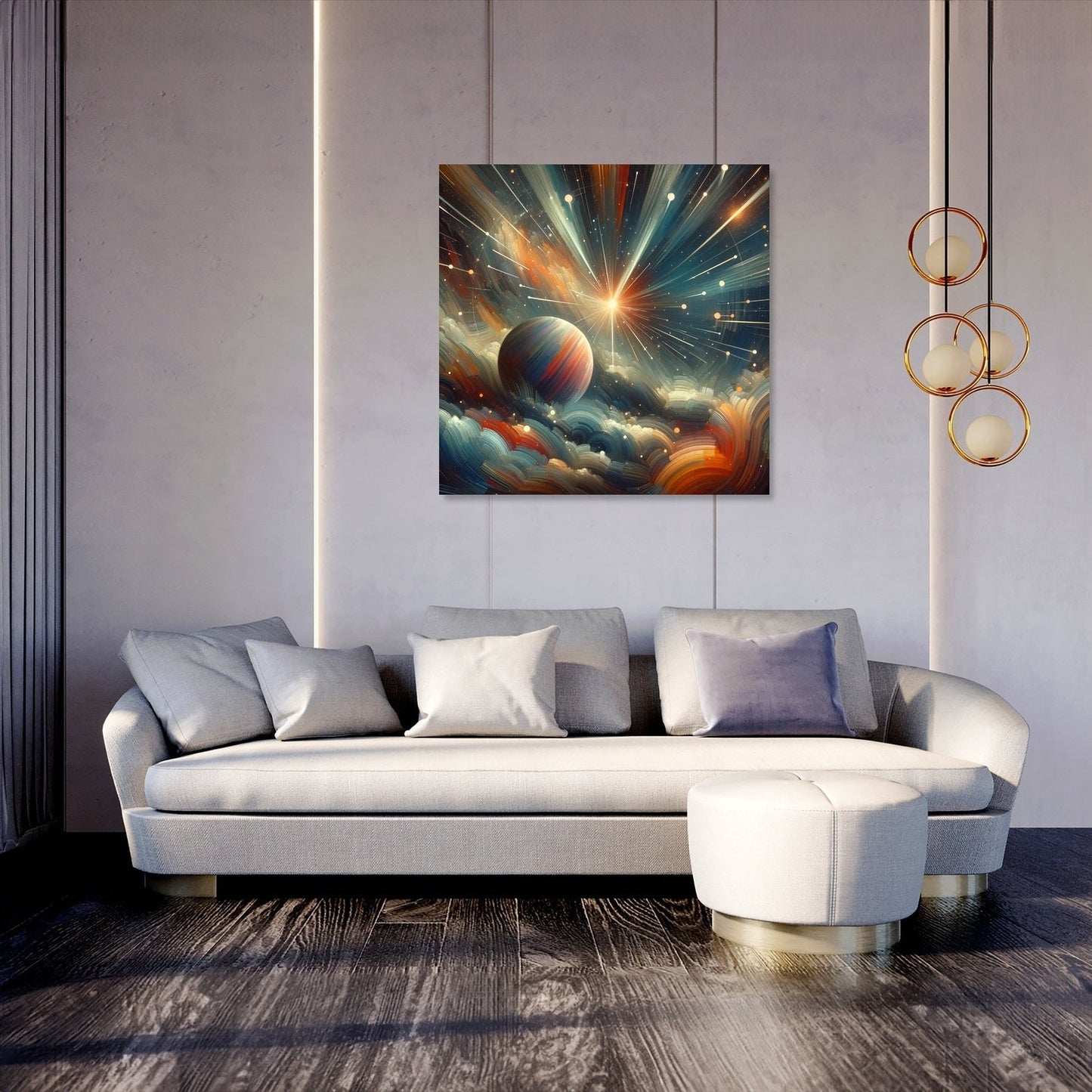 Stellar Orbit Canvas