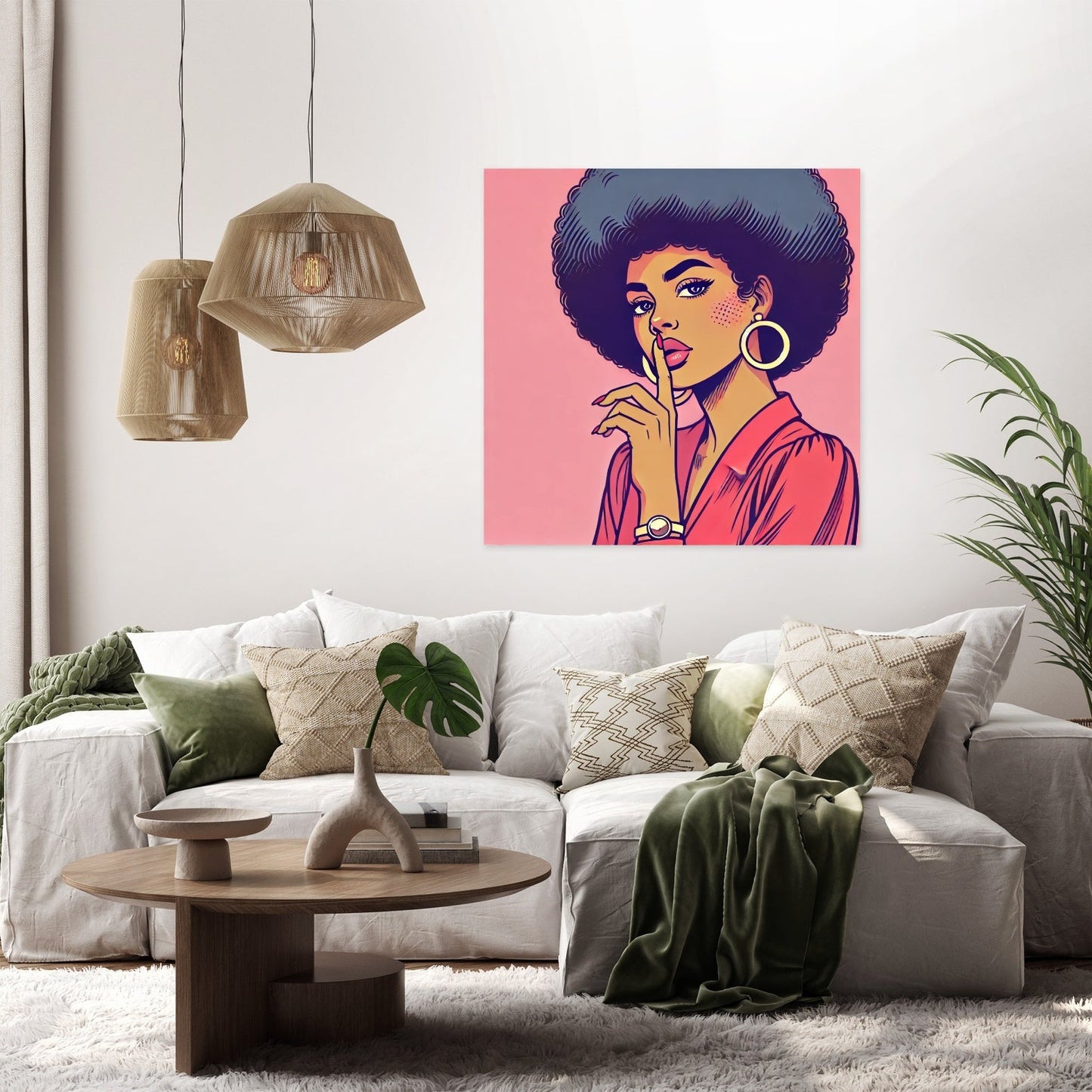 Mysterious Silence Canvas