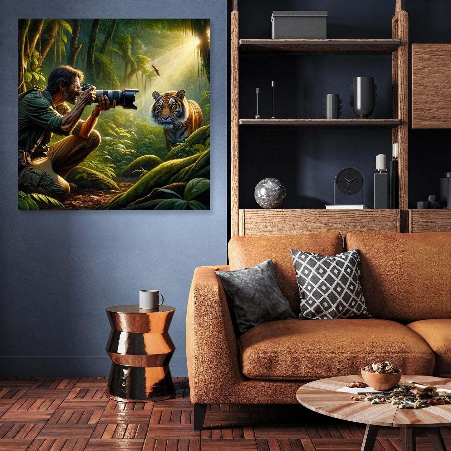 Tiger's Eye Canvas