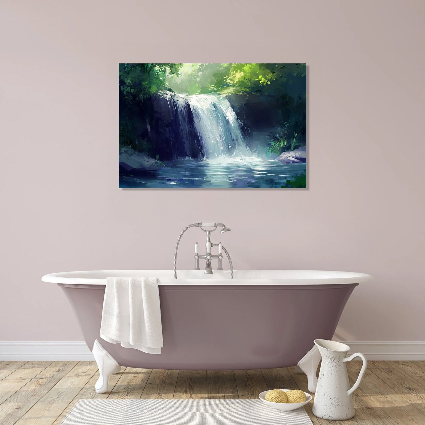 Waterfall Whispers Canvas