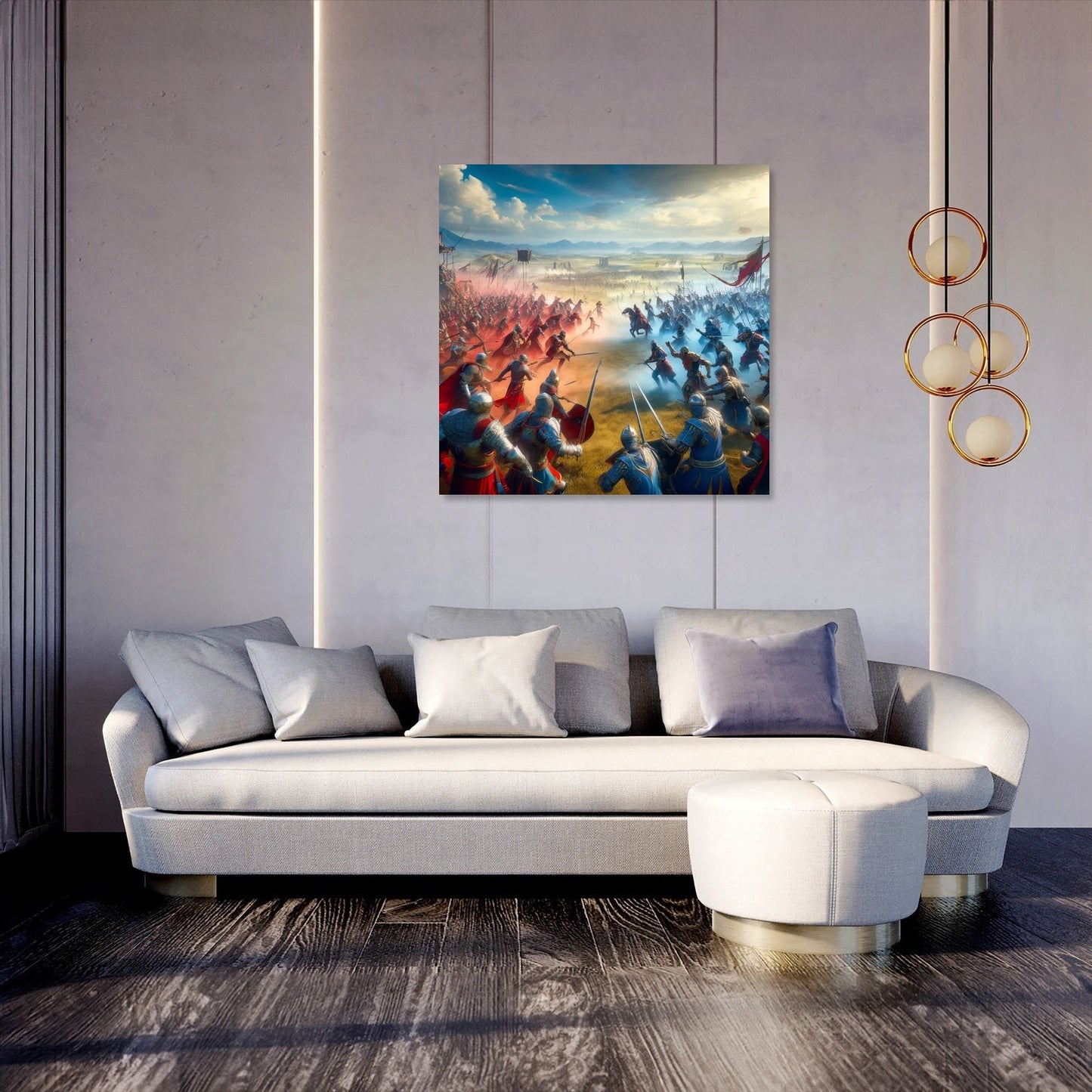 Valor at High Noon Canvas
