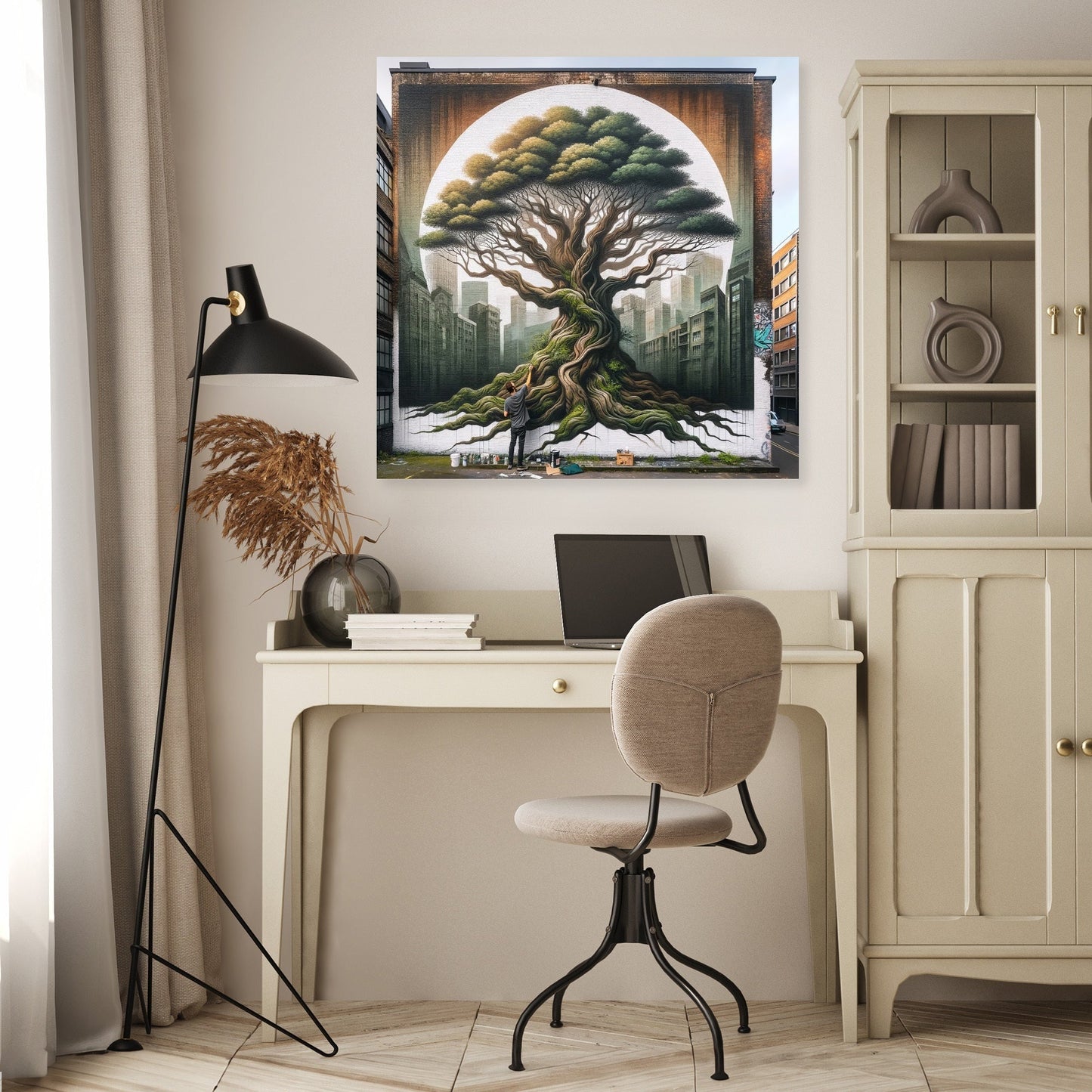 Graffiti Harmony Canvas