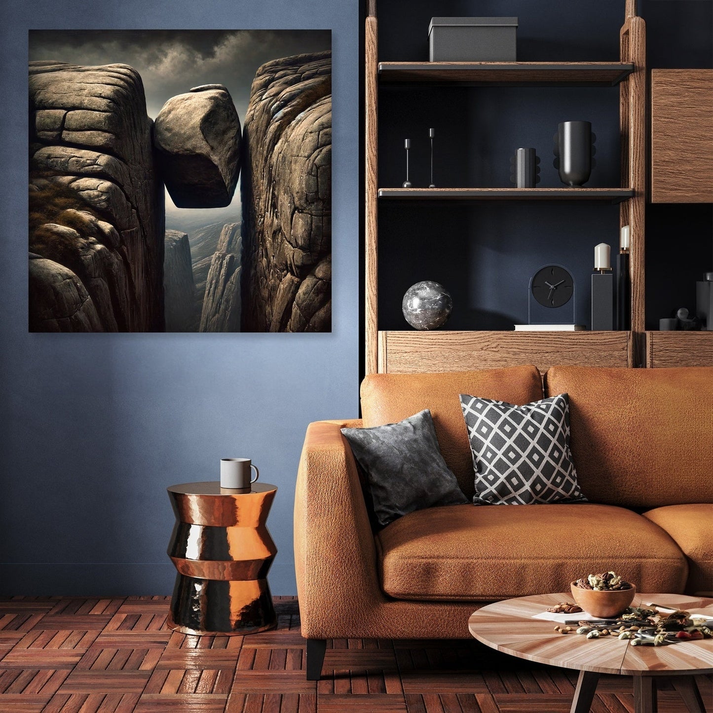 Kjeragbolten Majesty Canvas