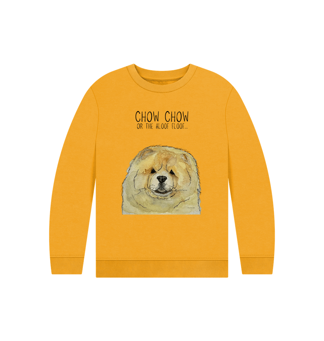 Cozy Up with the Fawn Chow Chow Child's Sweatshirt – Perfect for Little Dog Lovers!