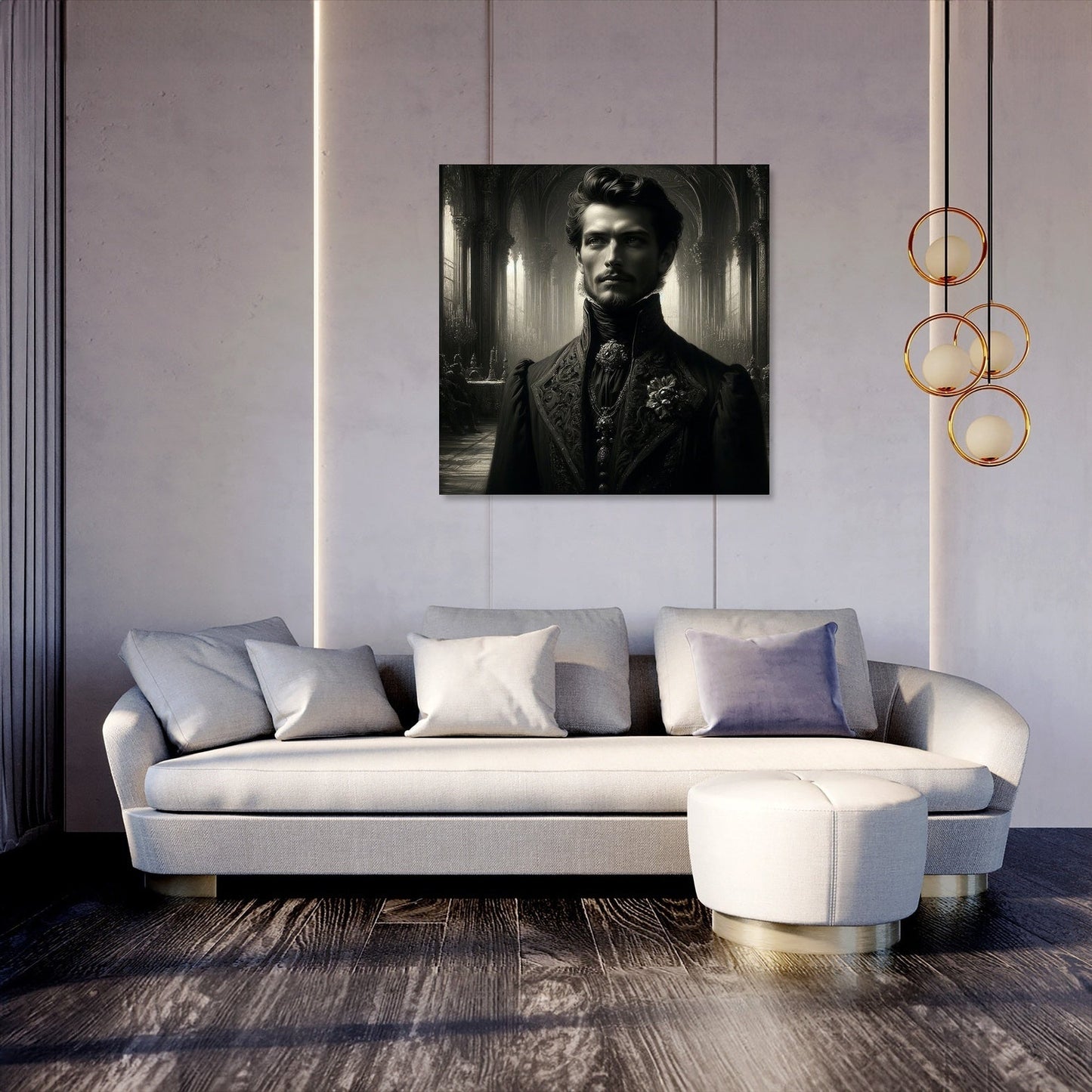 Gothic Nobleman Canvas