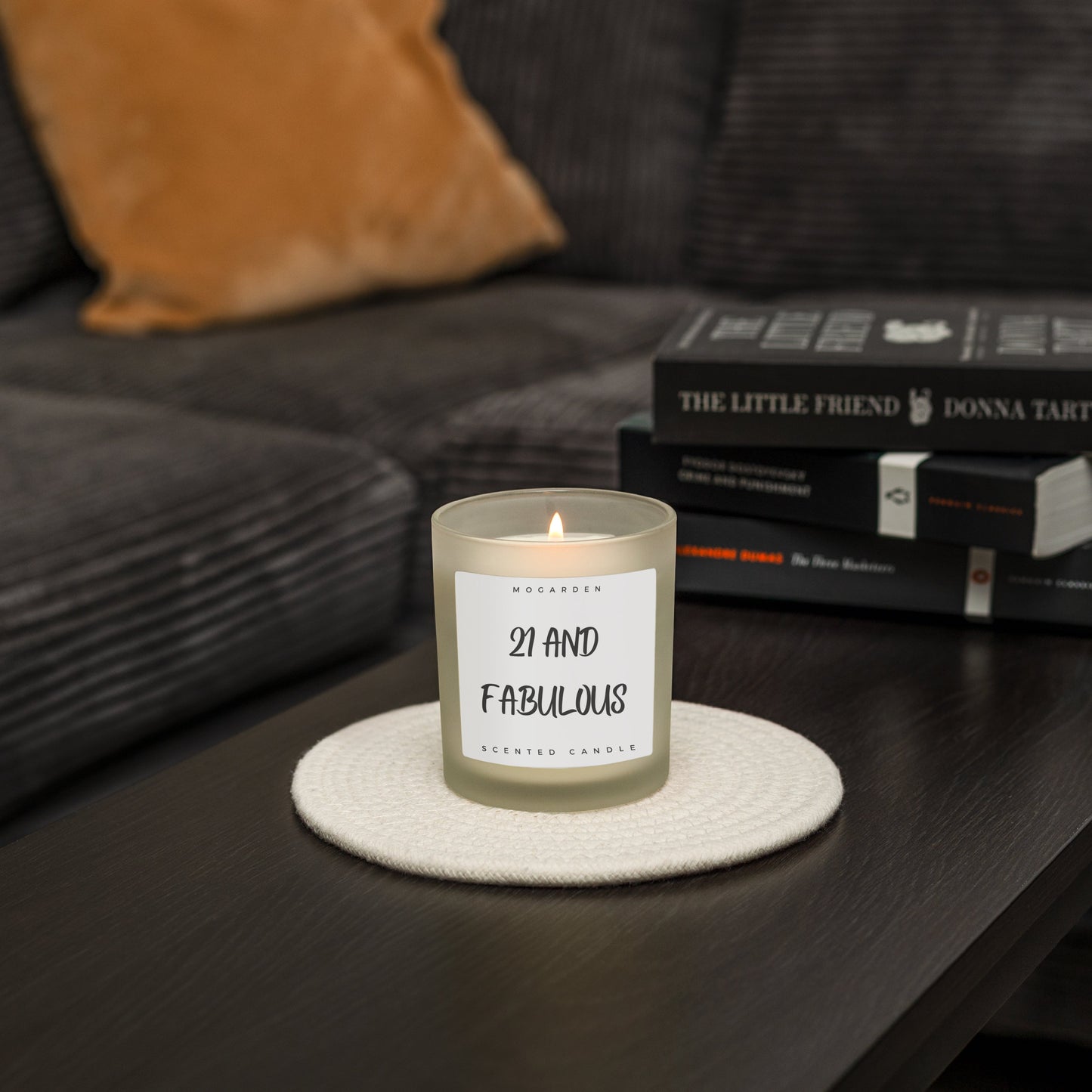 21st Birthday Candle - Luxury Vanilla Soy 220g | 21st Birthday Gift