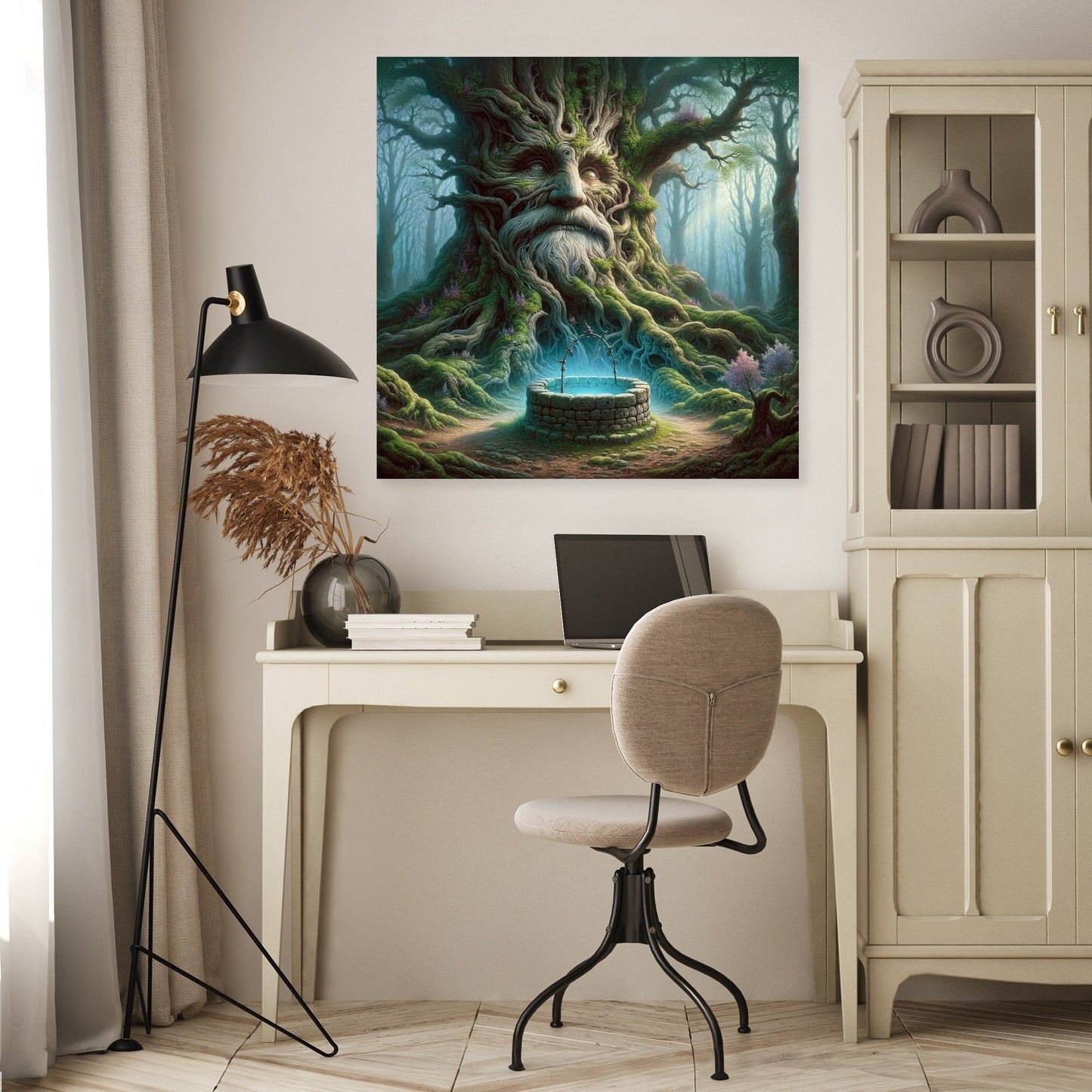 Ancient Watcher Canvas