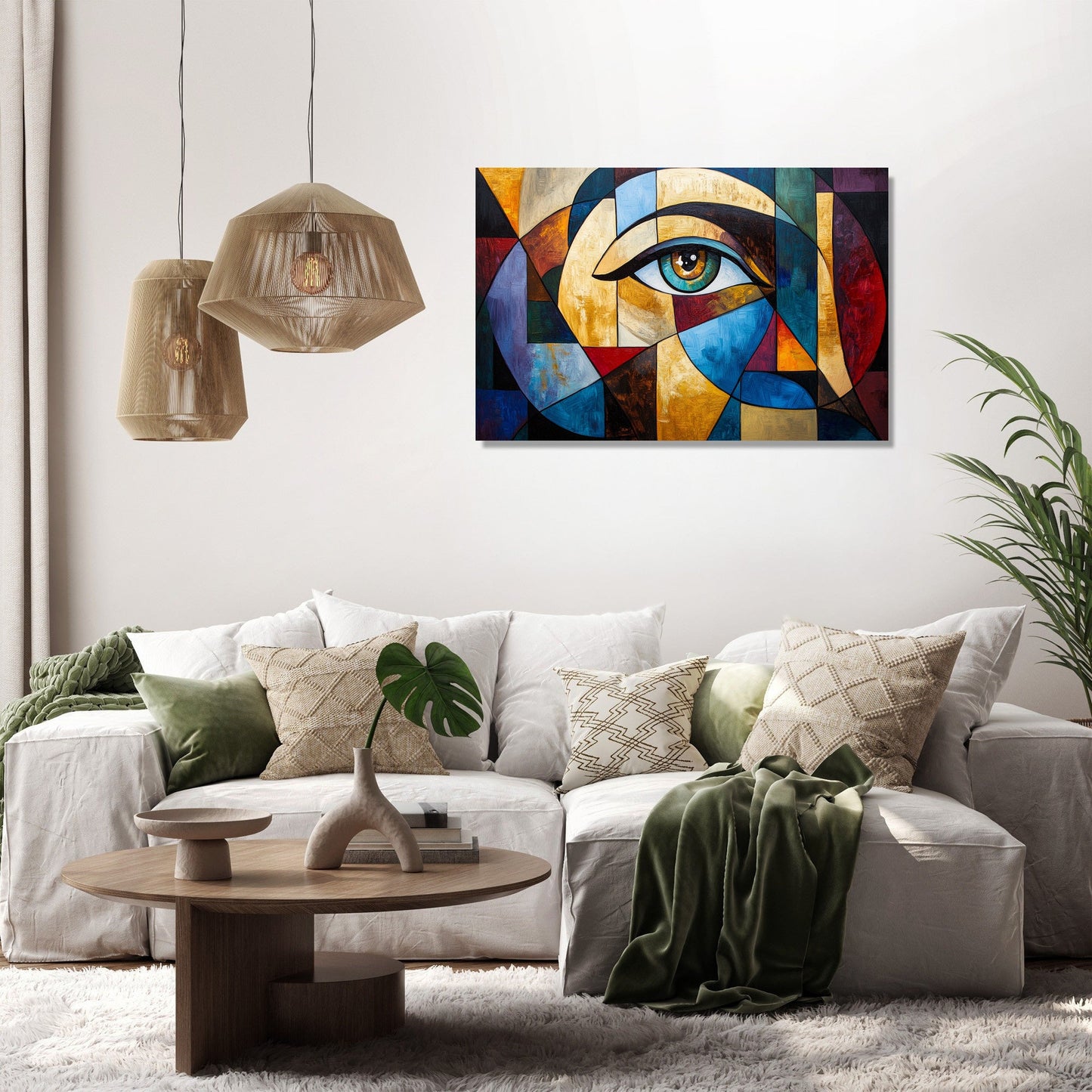 Golden Spiral Harmony Canvas