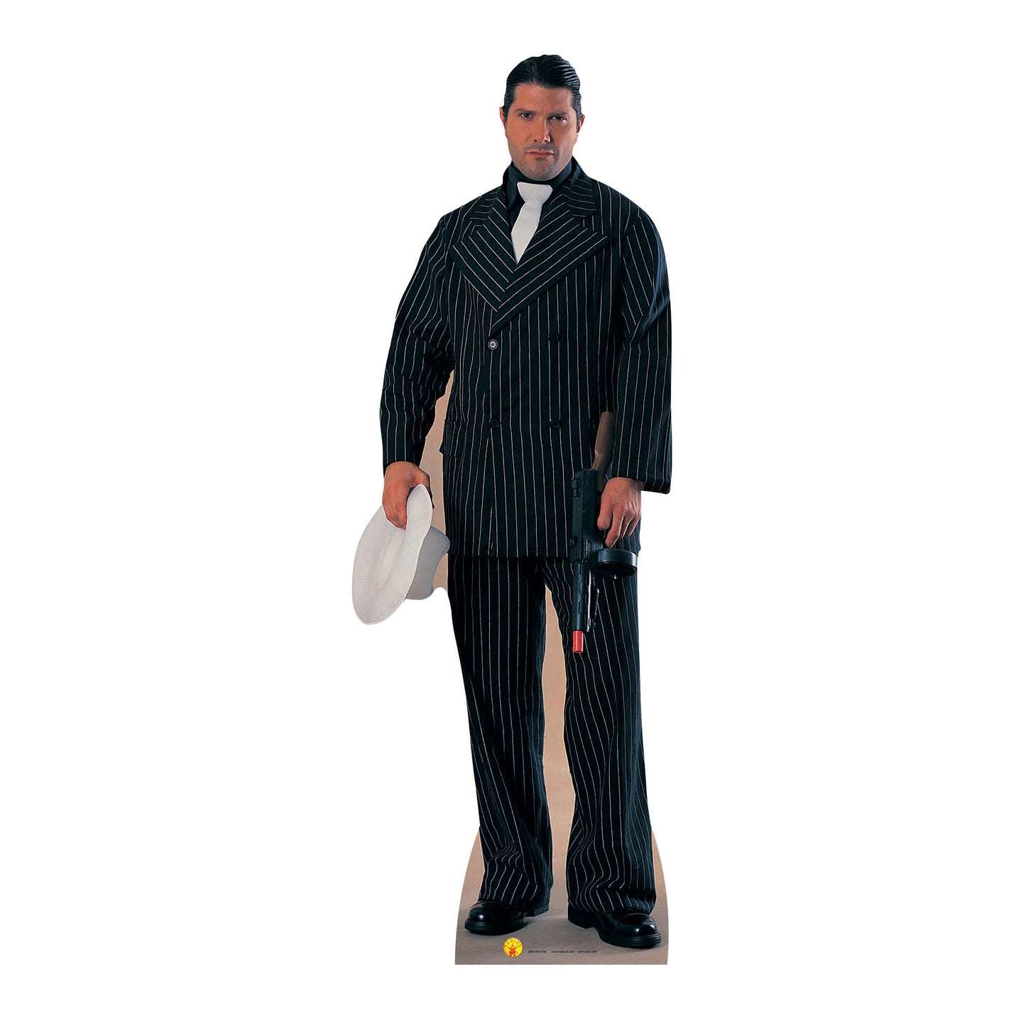 SC210 Gangster (in black pinstripe suit) Cardboard Cutout Height 189cm