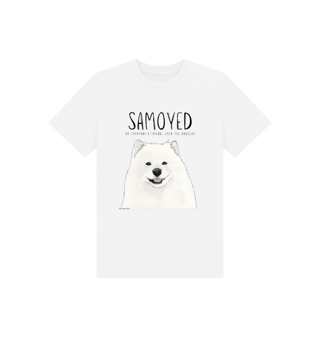 The Samoyed Kid's Tee: Fluffy, Friendly, and Ready for Mischief!