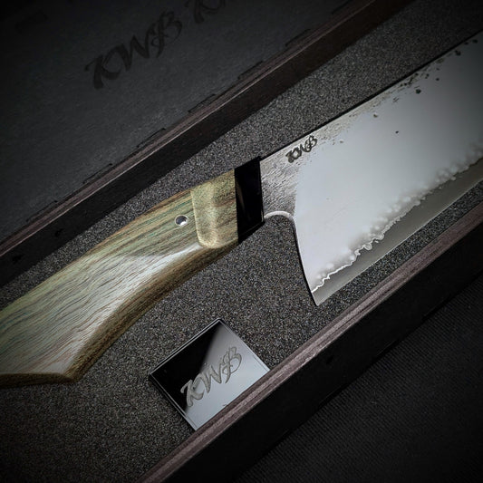 210mm Stainless San-Mai Chef Knife | Handmade Kitchen Knives