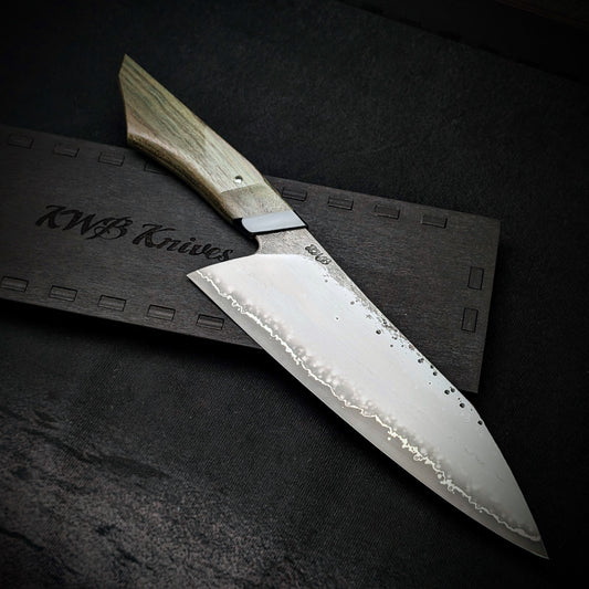 210mm Stainless San-Mai Chef Knife | Handmade Kitchen Knives