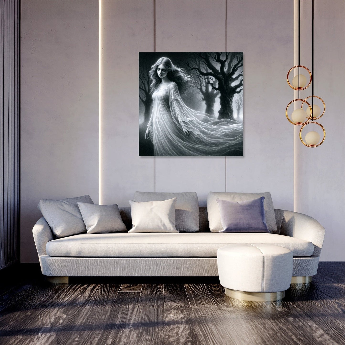 Silent Specter Canvas