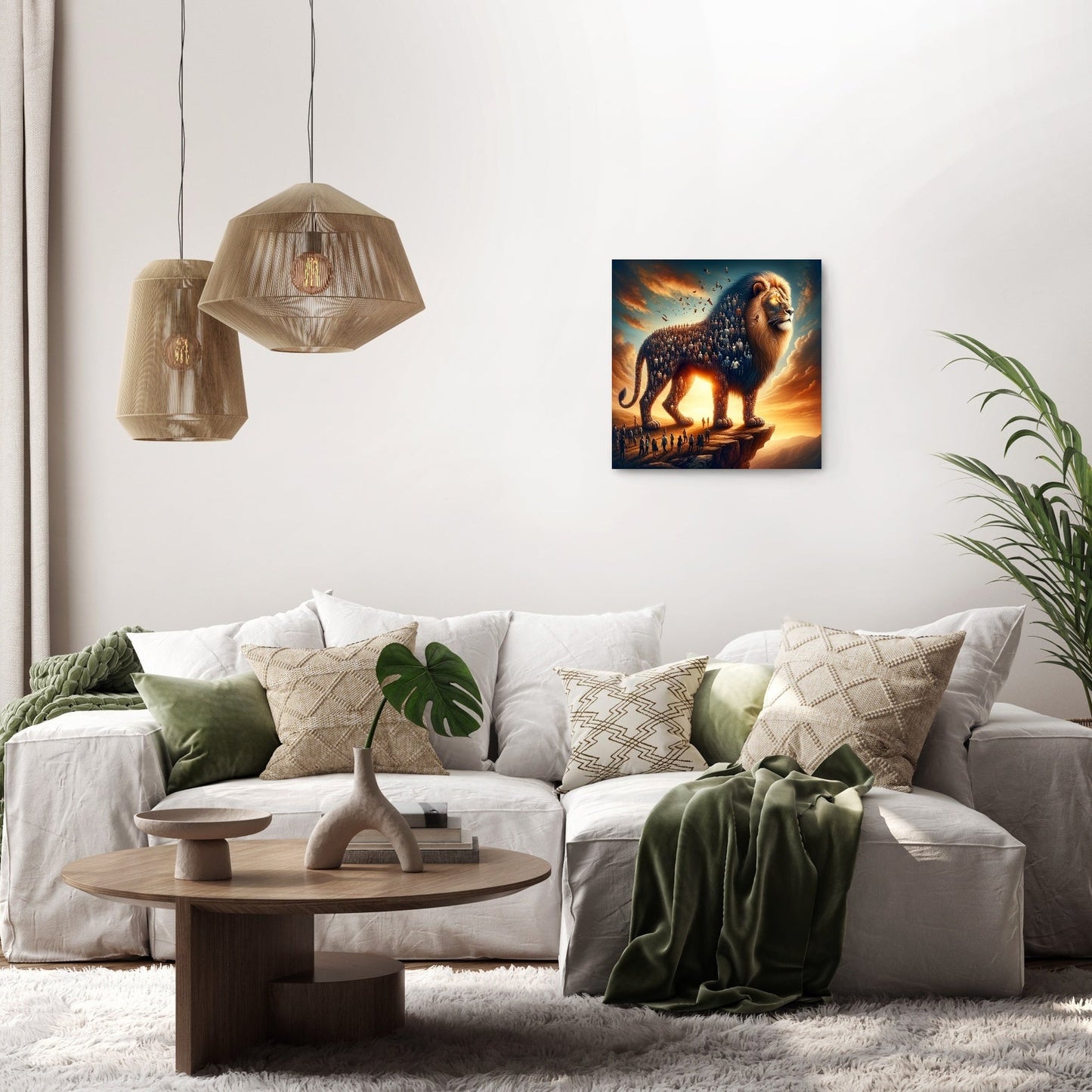 Lion's United Loyalty Canvas