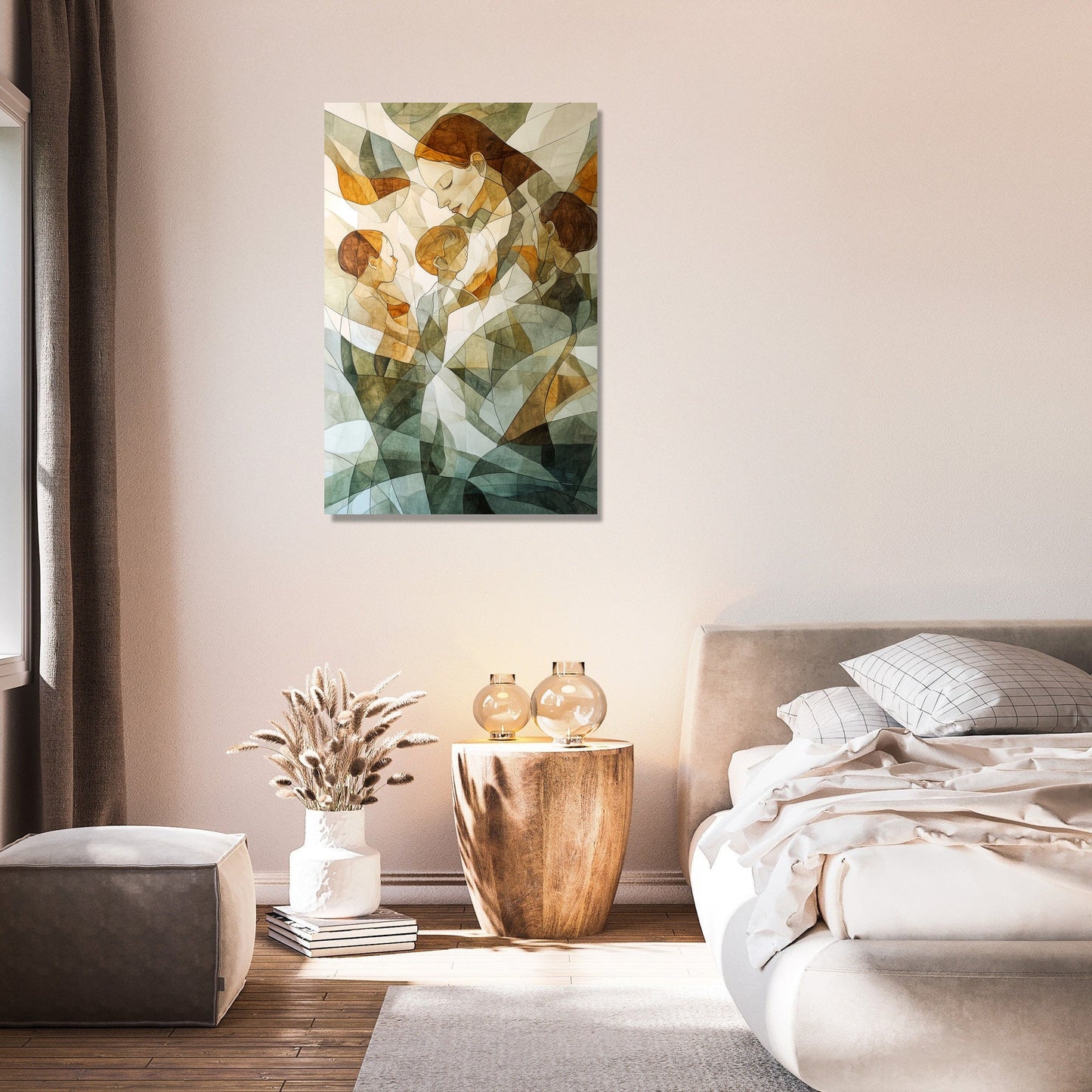 Radiant Motherhood Canvas