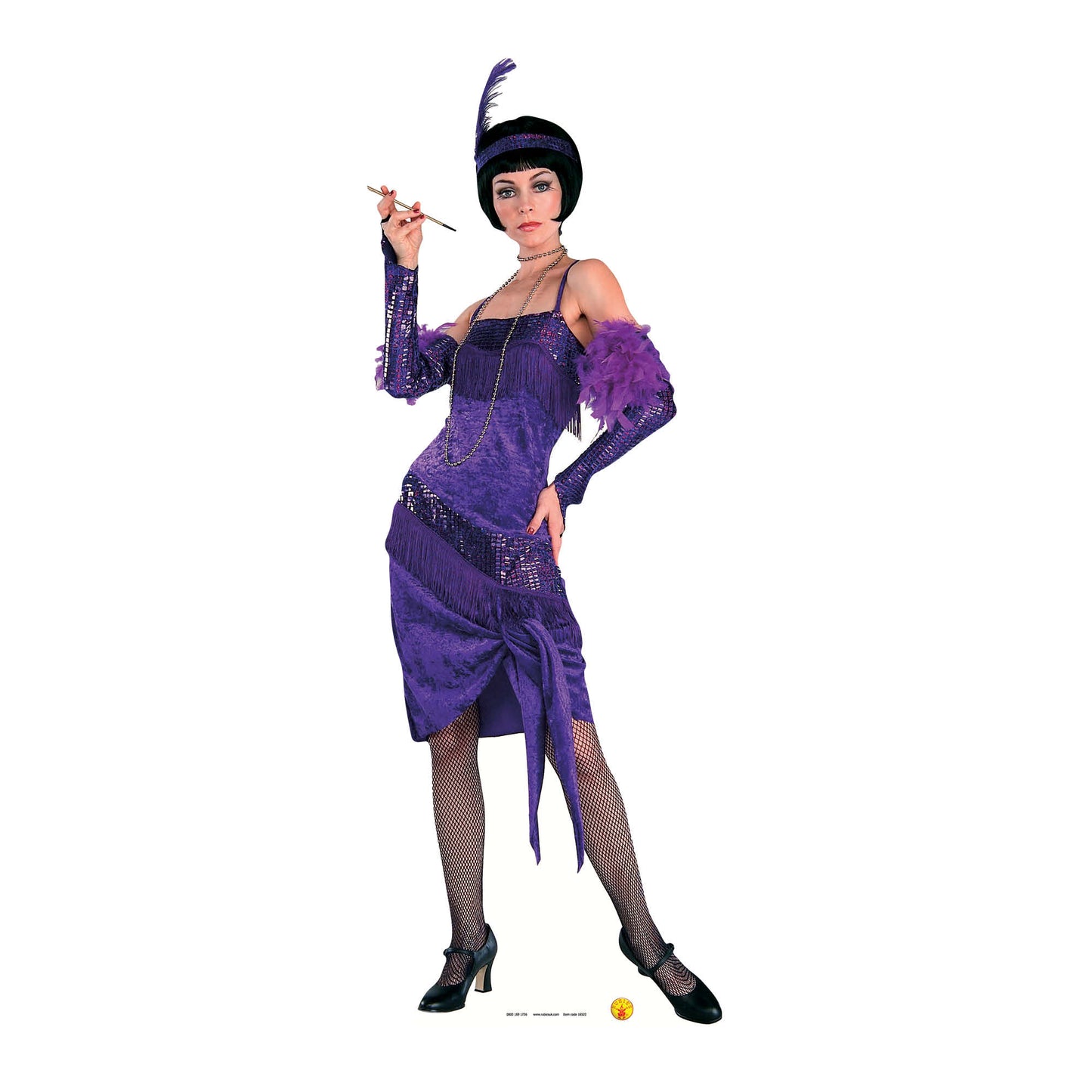 SC213 Fabulous Flapper Cardboard Cutout Height 177cm