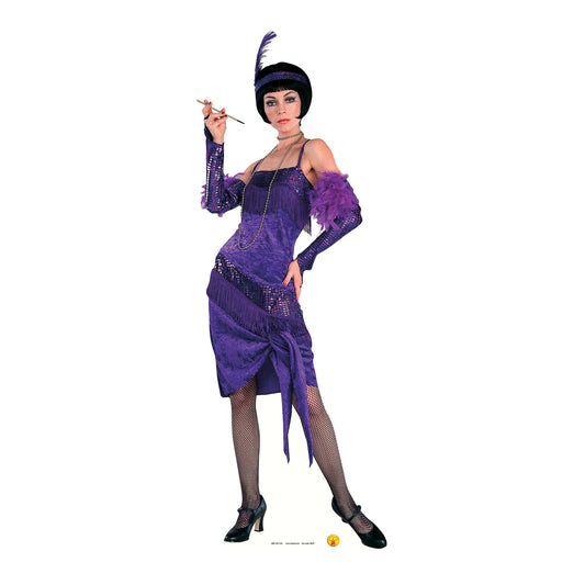 SC213 Fabulous Flapper Cardboard Cutout Height 177cm