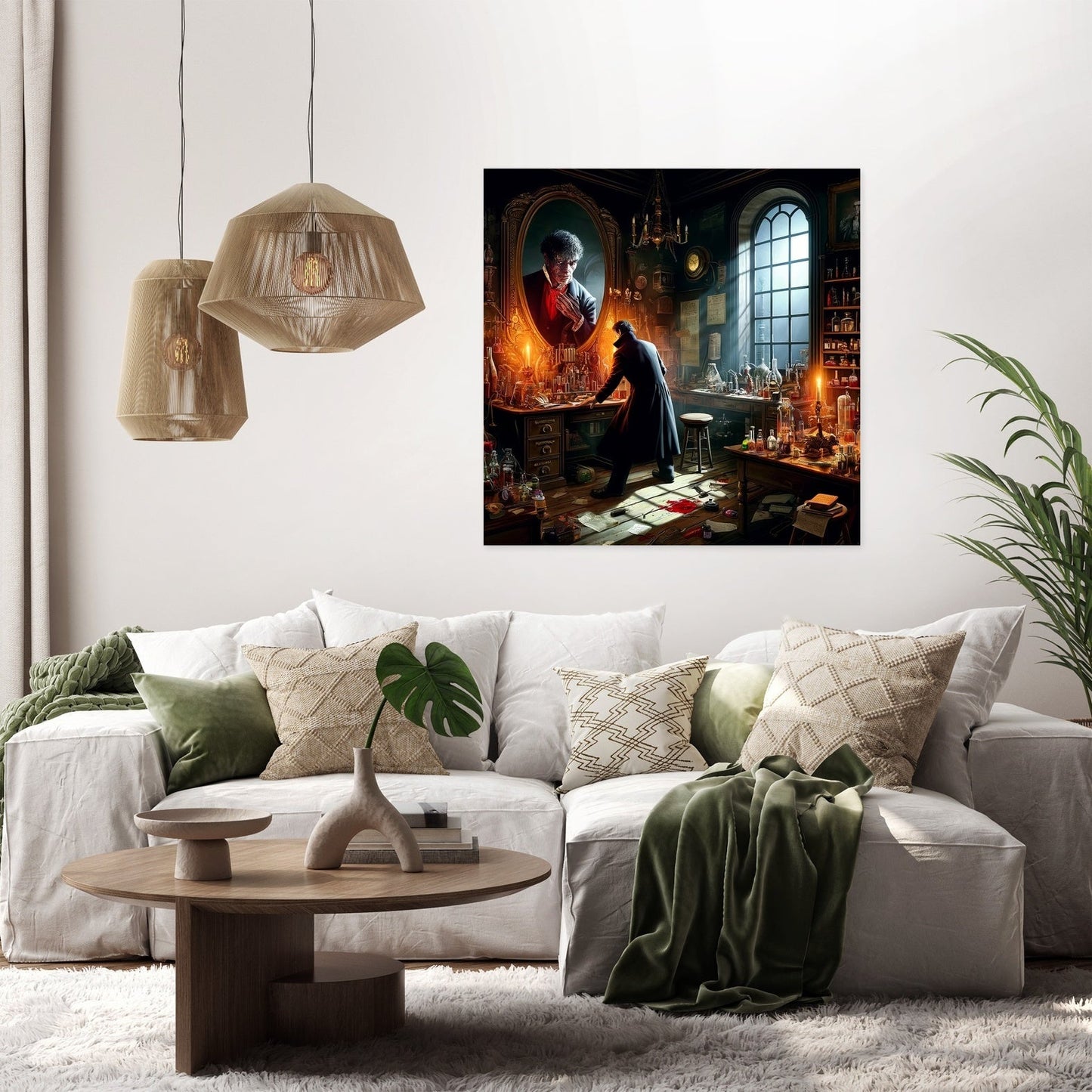 Reflections of Conflict Canvas