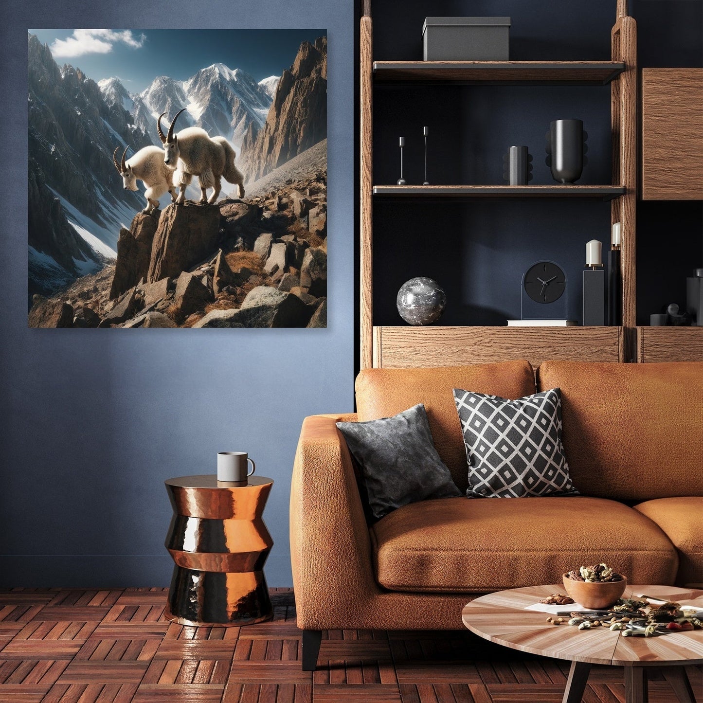 Mountain Goats Canvas