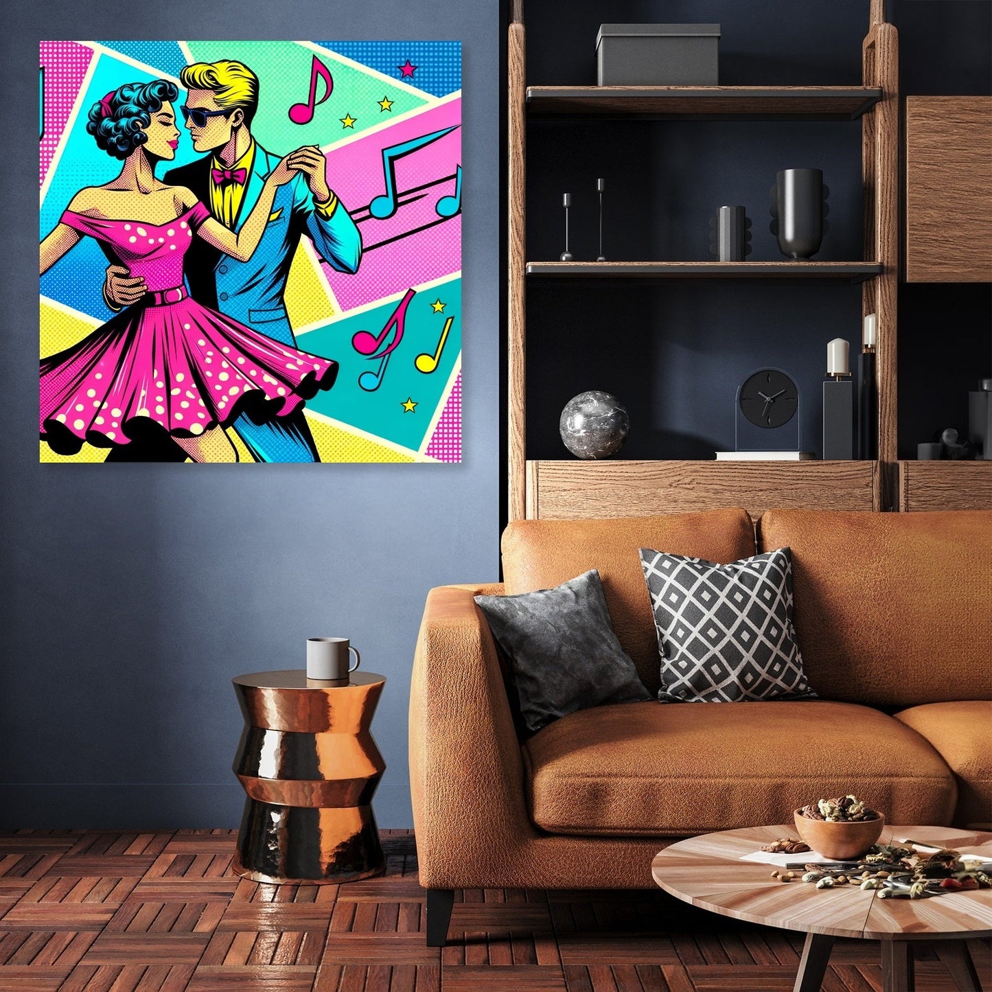 Retro Dance Canvas