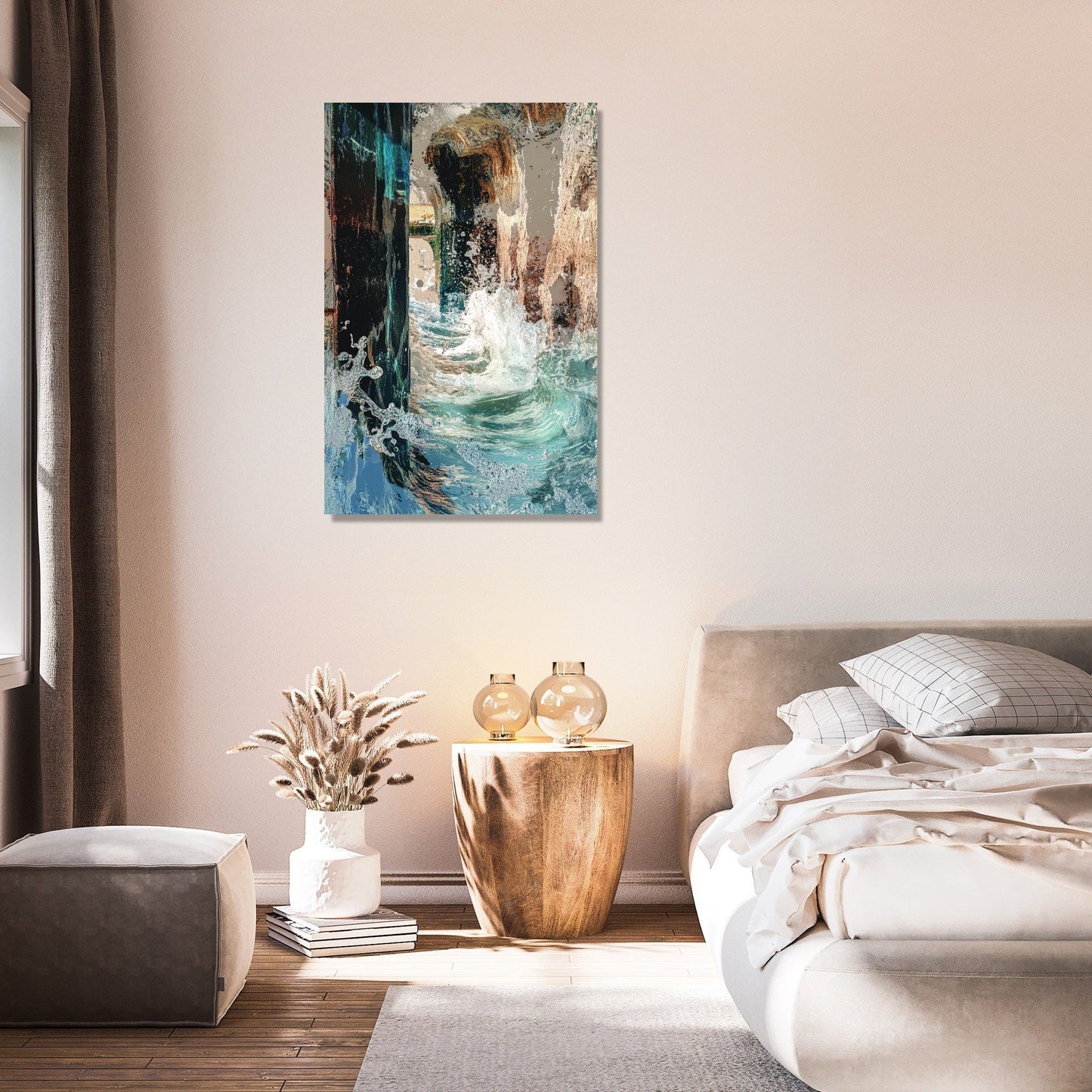 Harmony in Turmoil Canvas