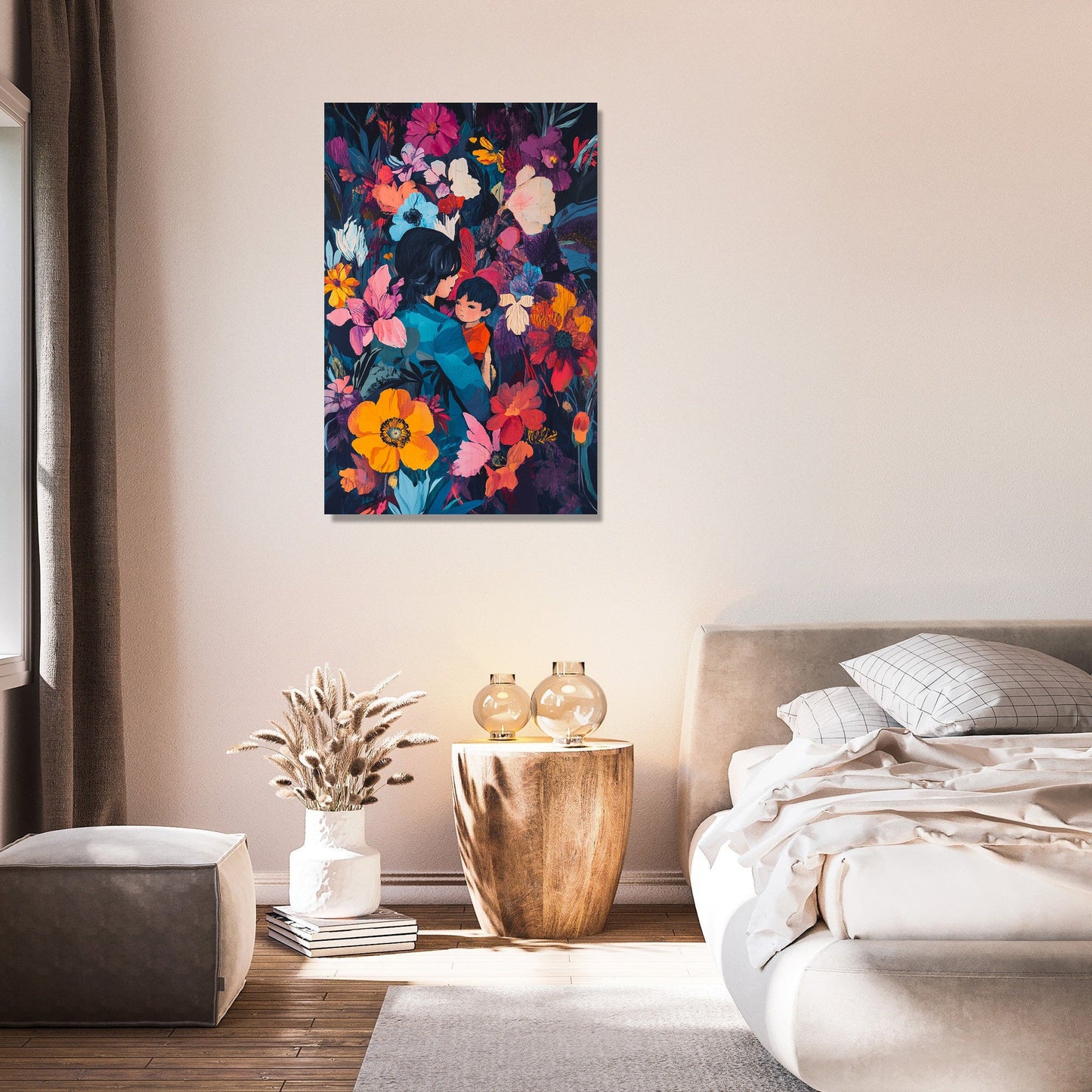 Floral Embrace Canvas