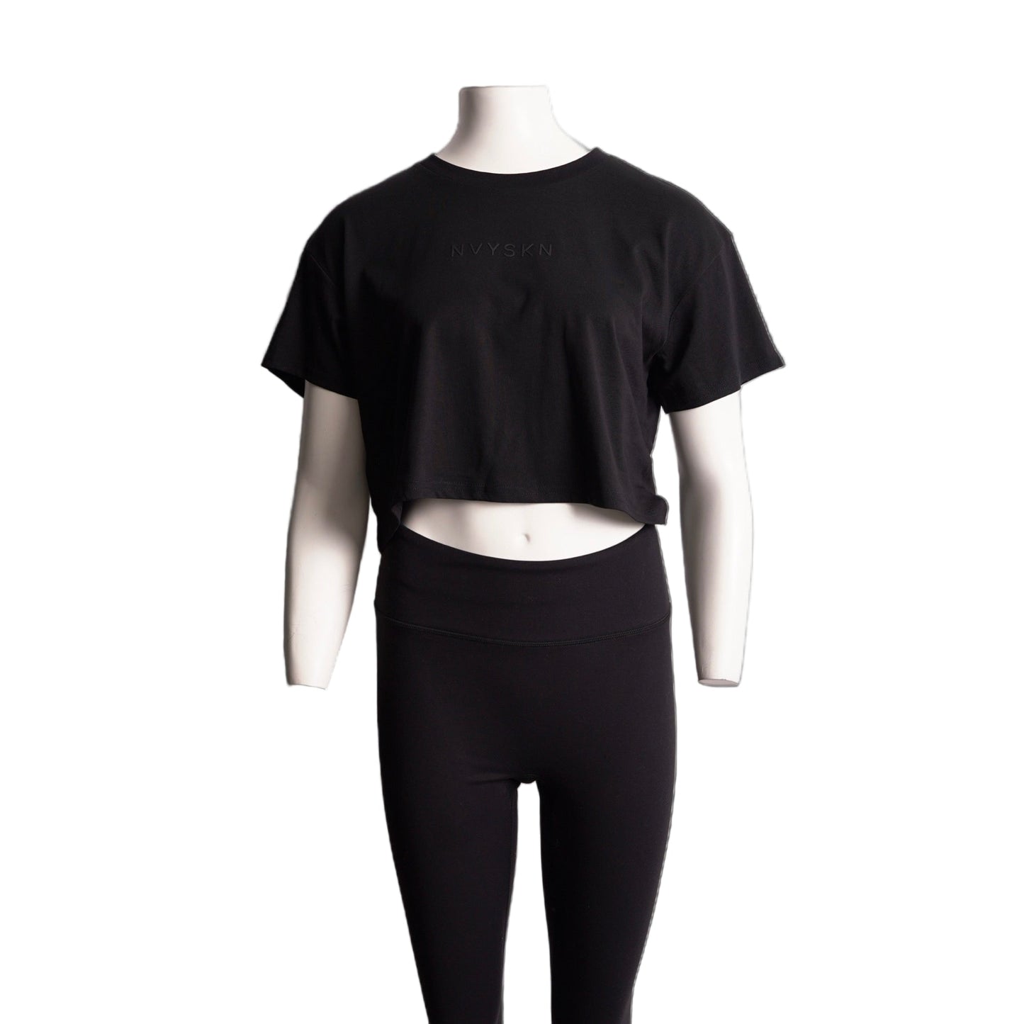 NVYSKN Womens Cotton Cropped T Shirt