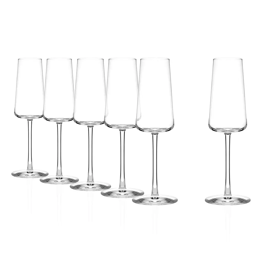 Stolzle Power Champagne Glasses - 240ml - Box of 6