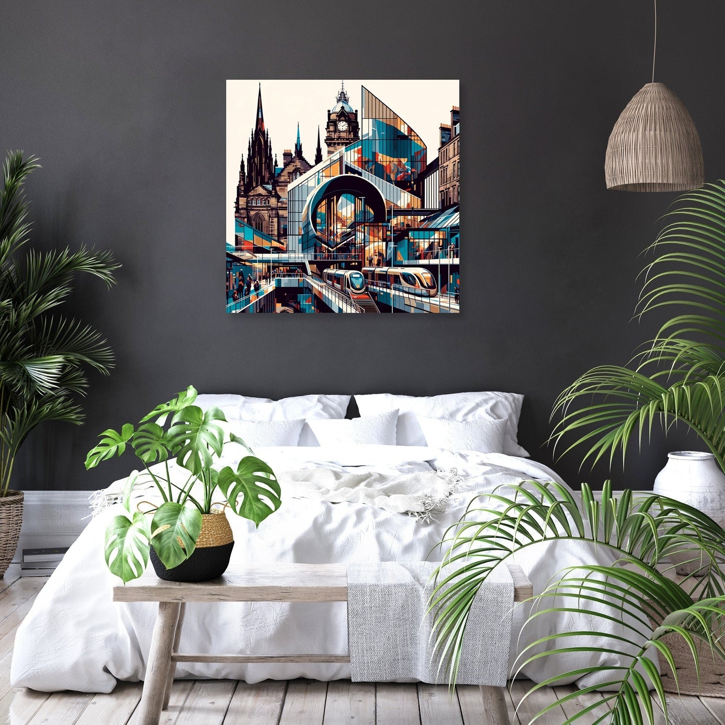 Modern Art Hub Edinburgh Canvas