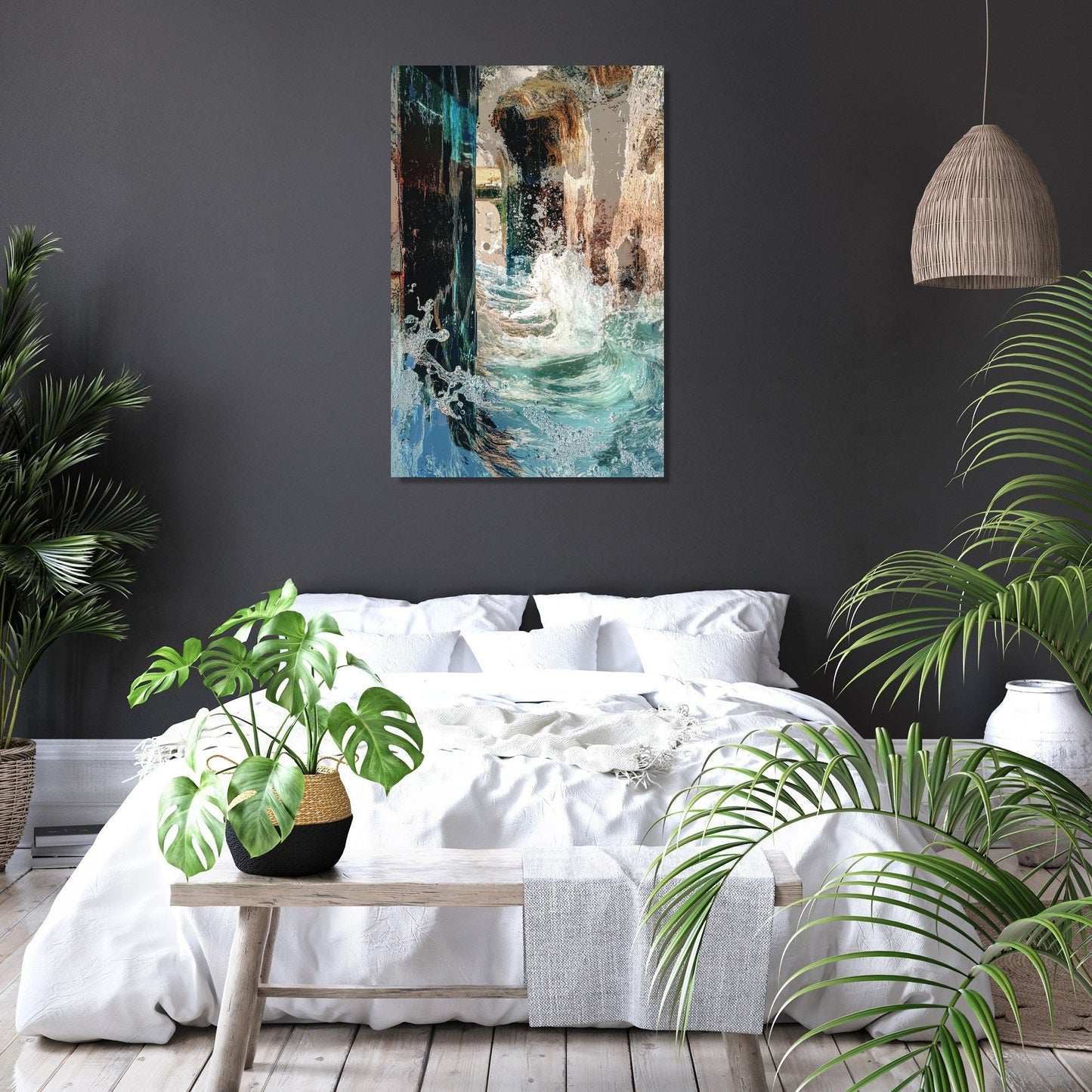 Harmony in Turmoil Canvas