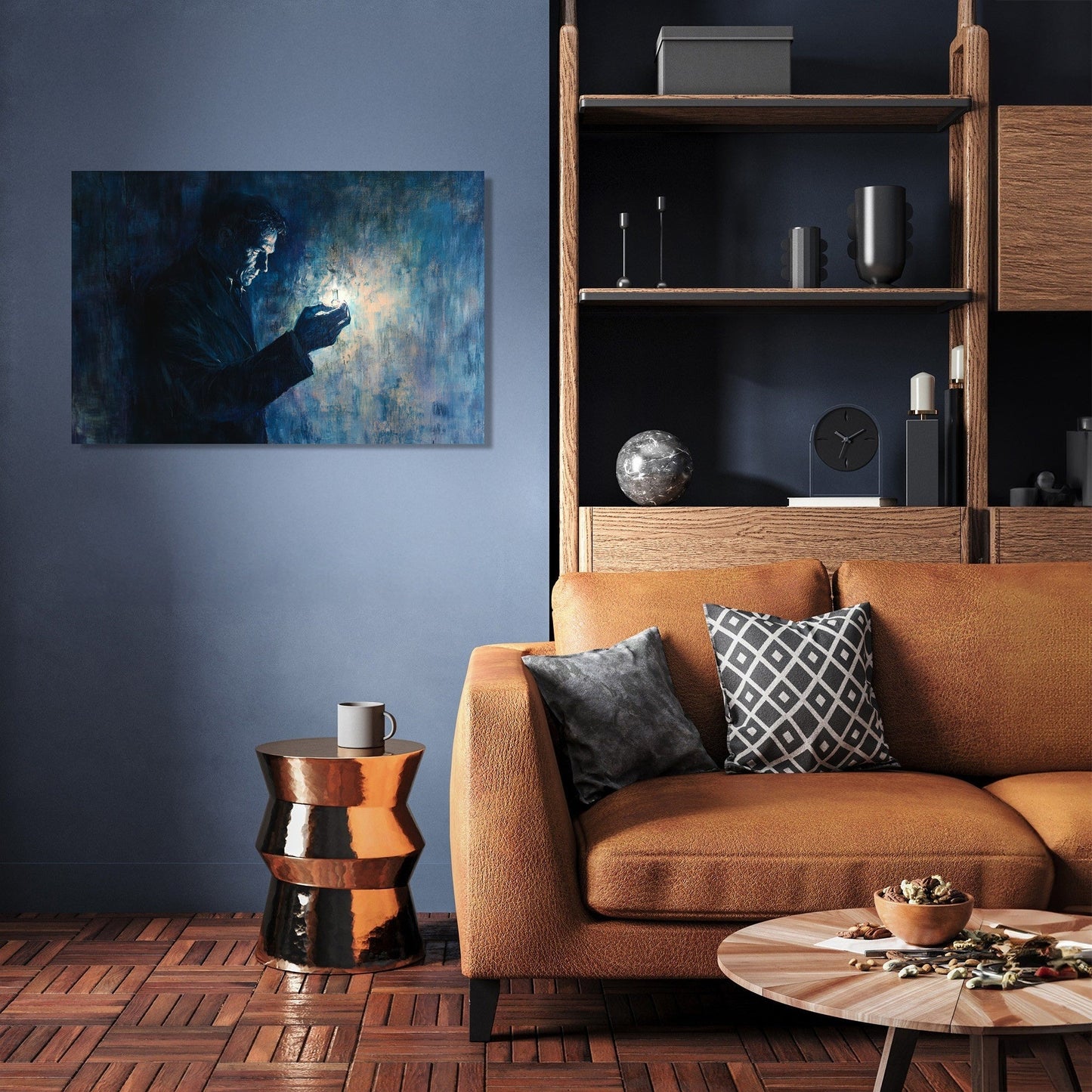 Midnight Metamorphosis Canvas