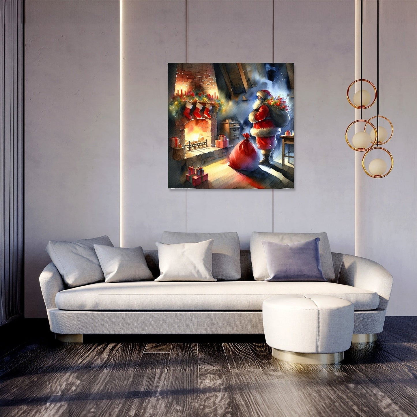 Christmas Eve Reverie Canvas