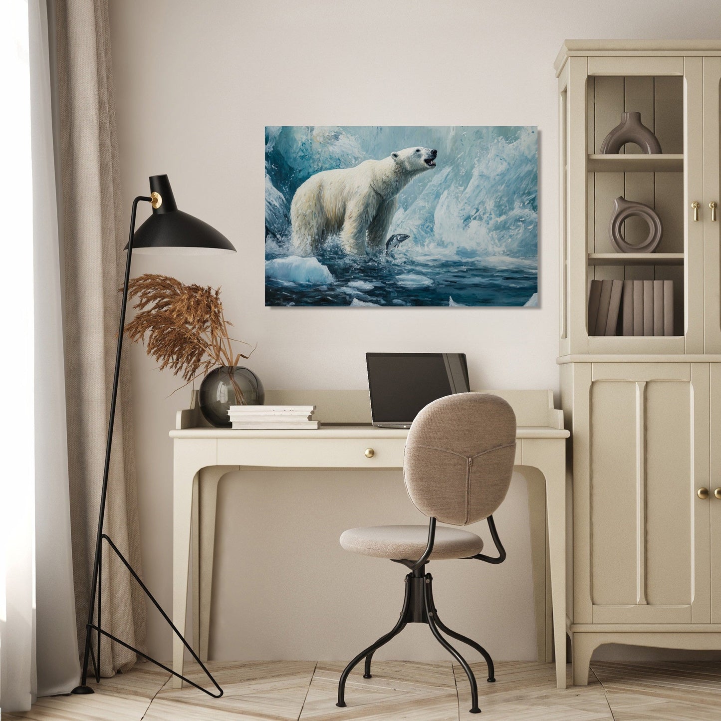 Polar Bear Survival Canvas
