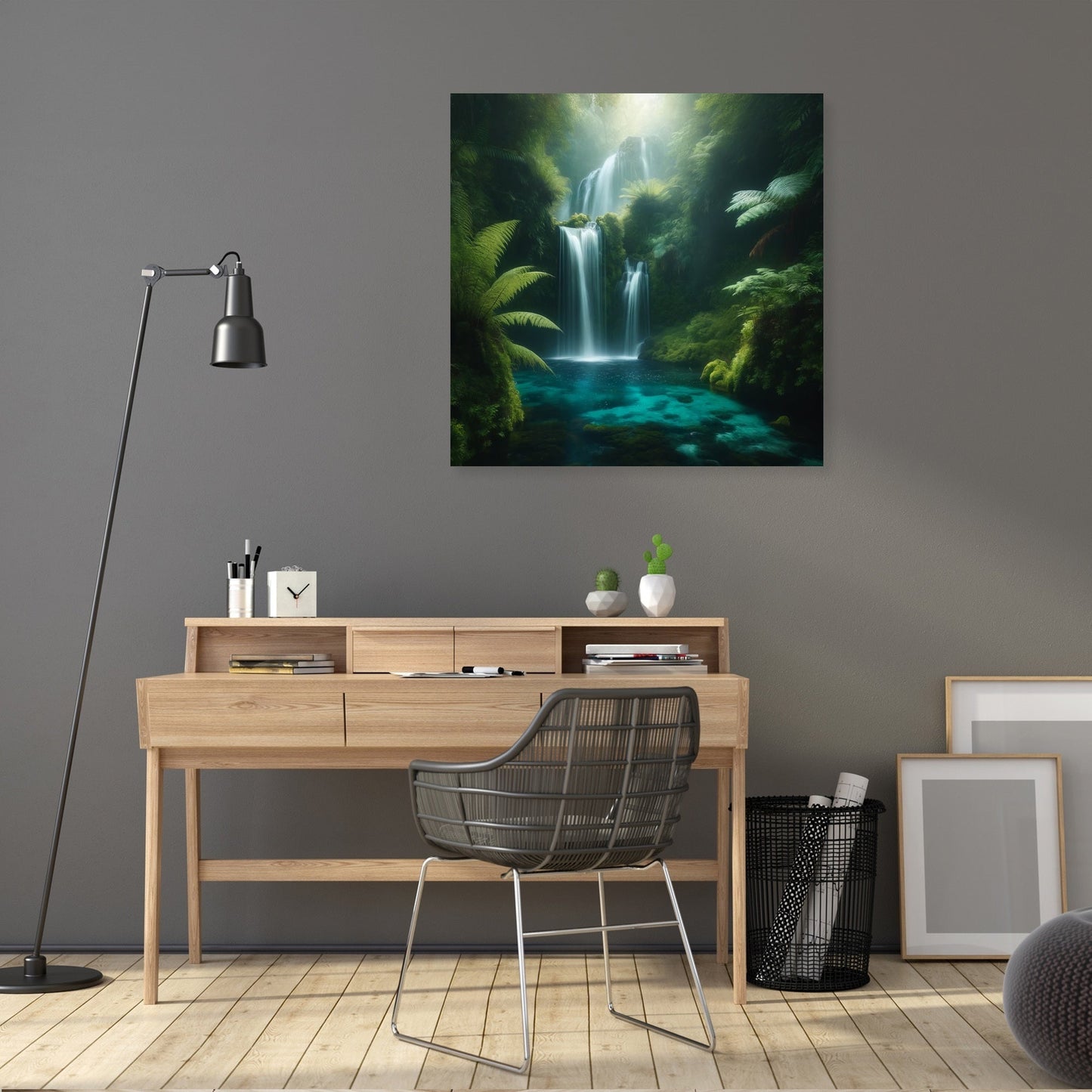 Hidden Waterfall Canvas