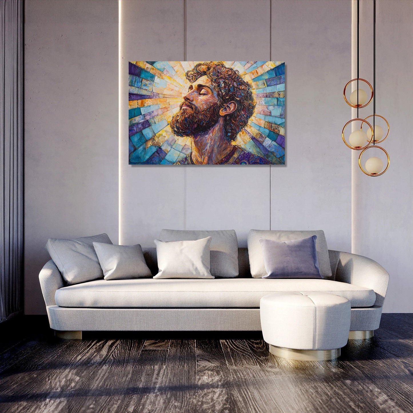 Saint David Radiance Canvas