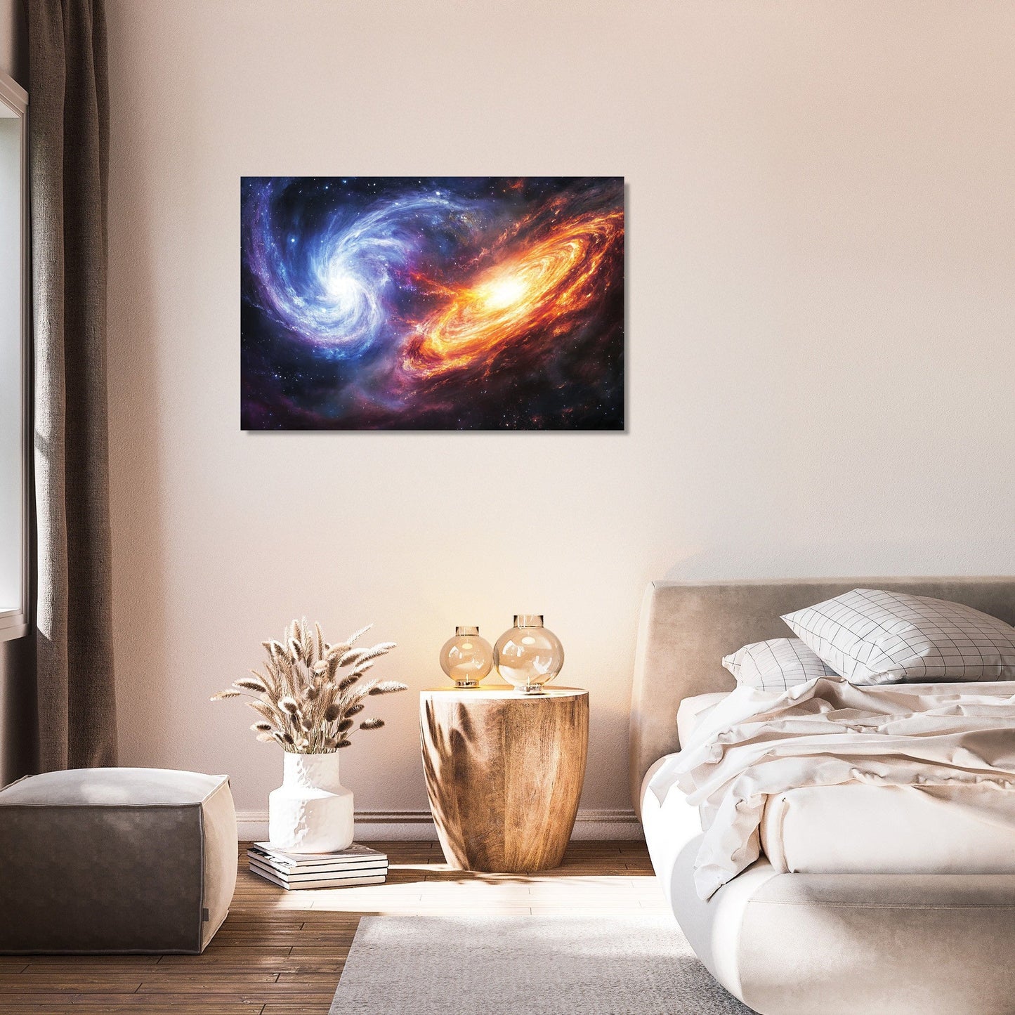 Galactic Collision Canvas