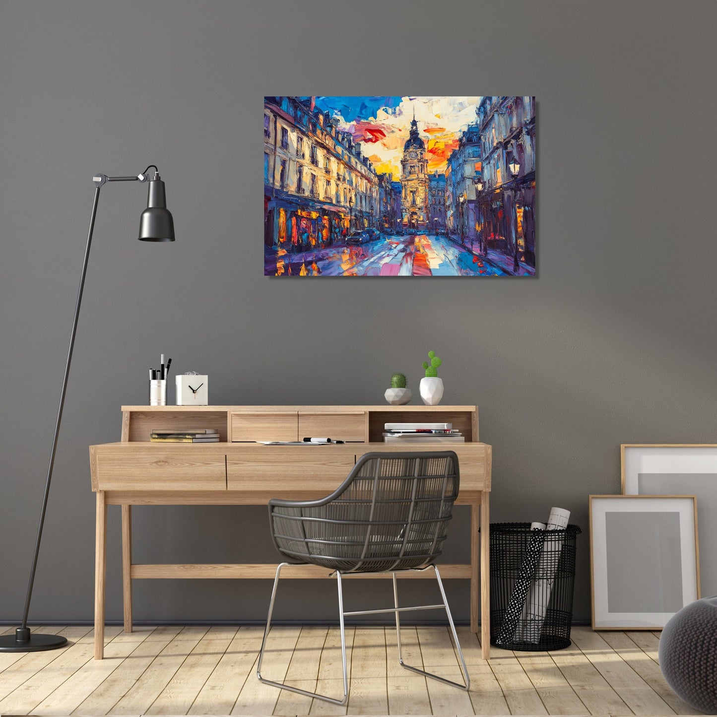 Rue de la Bourse Canvas