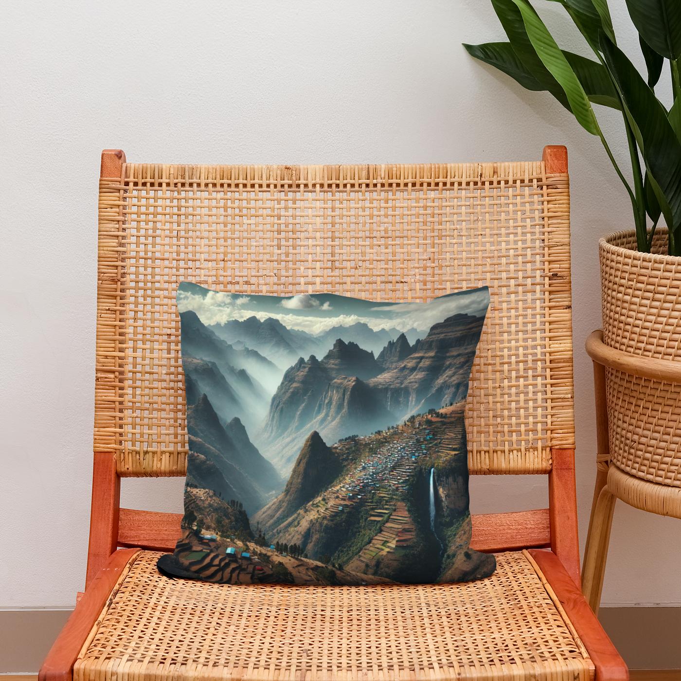 Ethiopian Highlands Cotton Cushion
