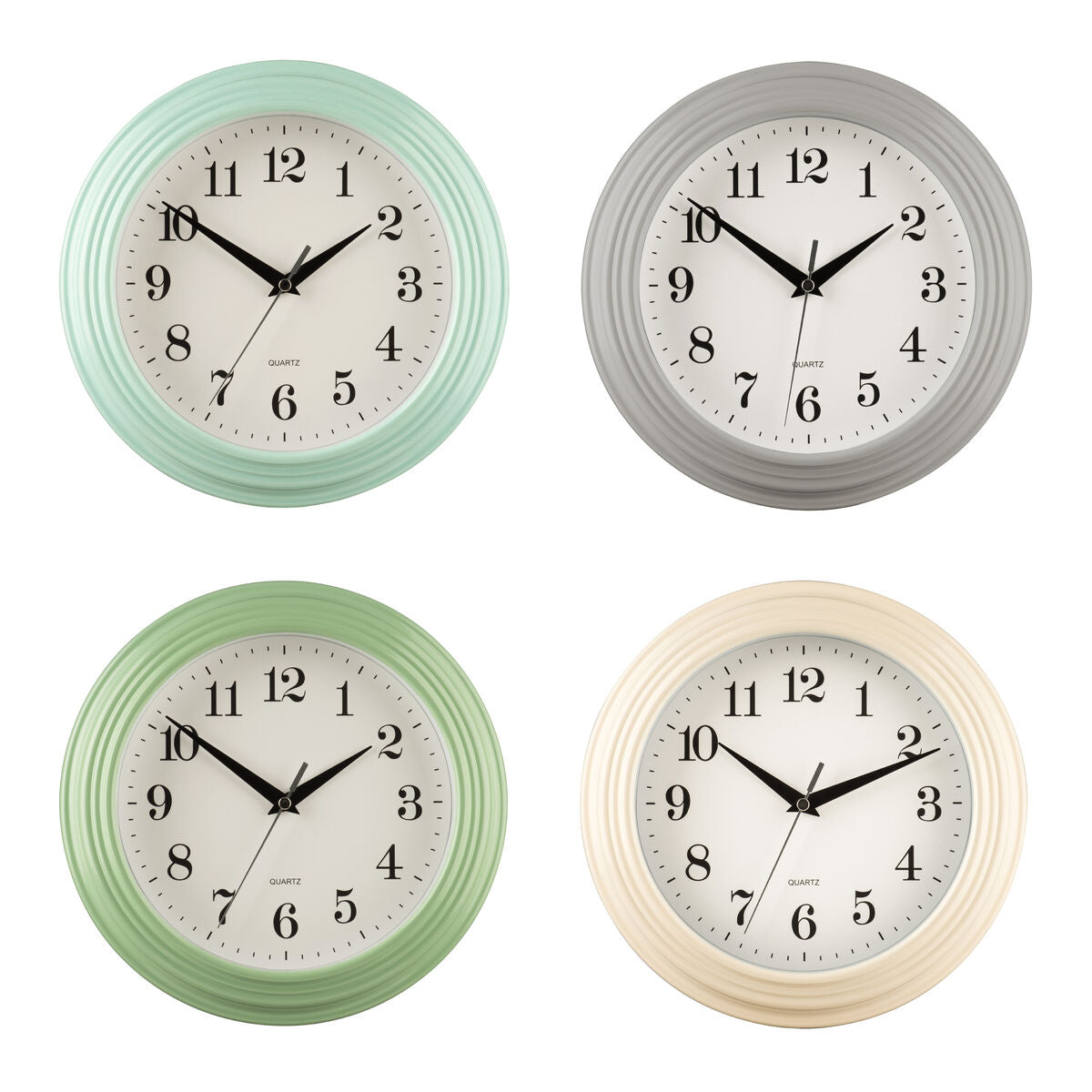 Elliot Vintage Grey Wall Clock