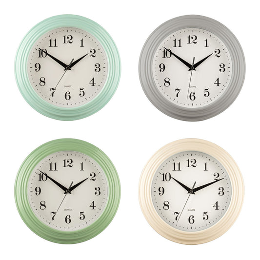 Elliot Vintage Grey Wall Clock