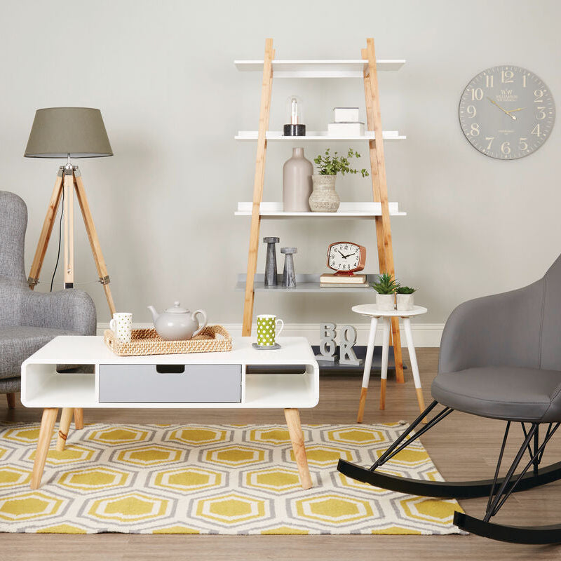 Baillie Rose Gold Finish Table Clock