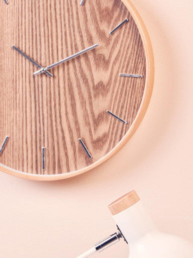 Vitus Natural Grain Wall Clock