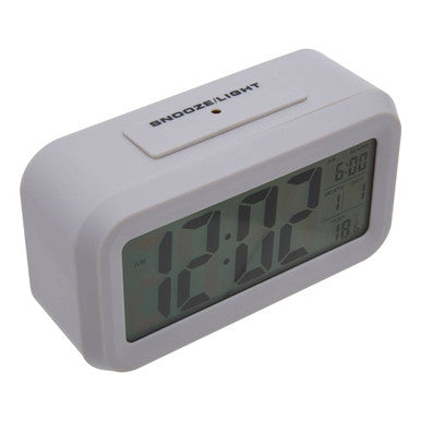 Camran Grey Lcd Digital Clock